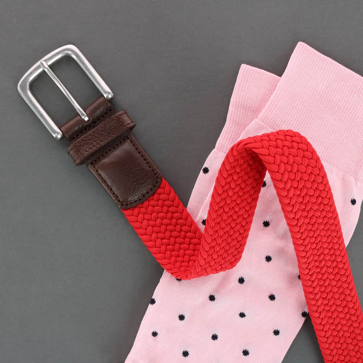 Riverside Solid Stretch Weave Belt - Image 34