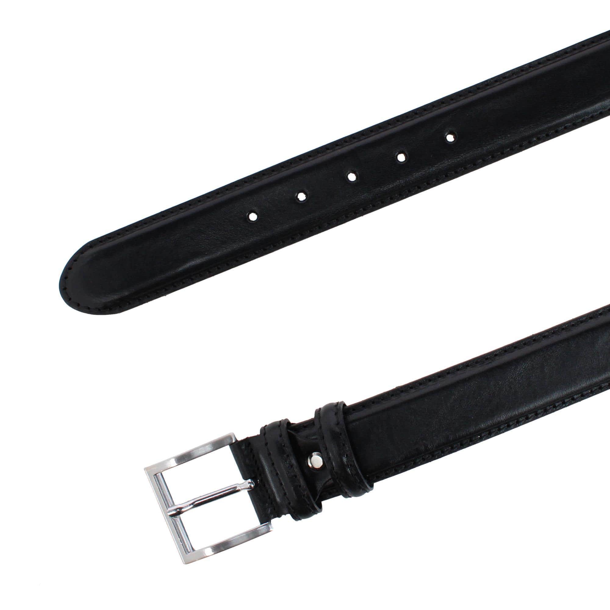 Rocco 40mm Premium Italian Leather Contrast Stitch Jean Belt - Image 7