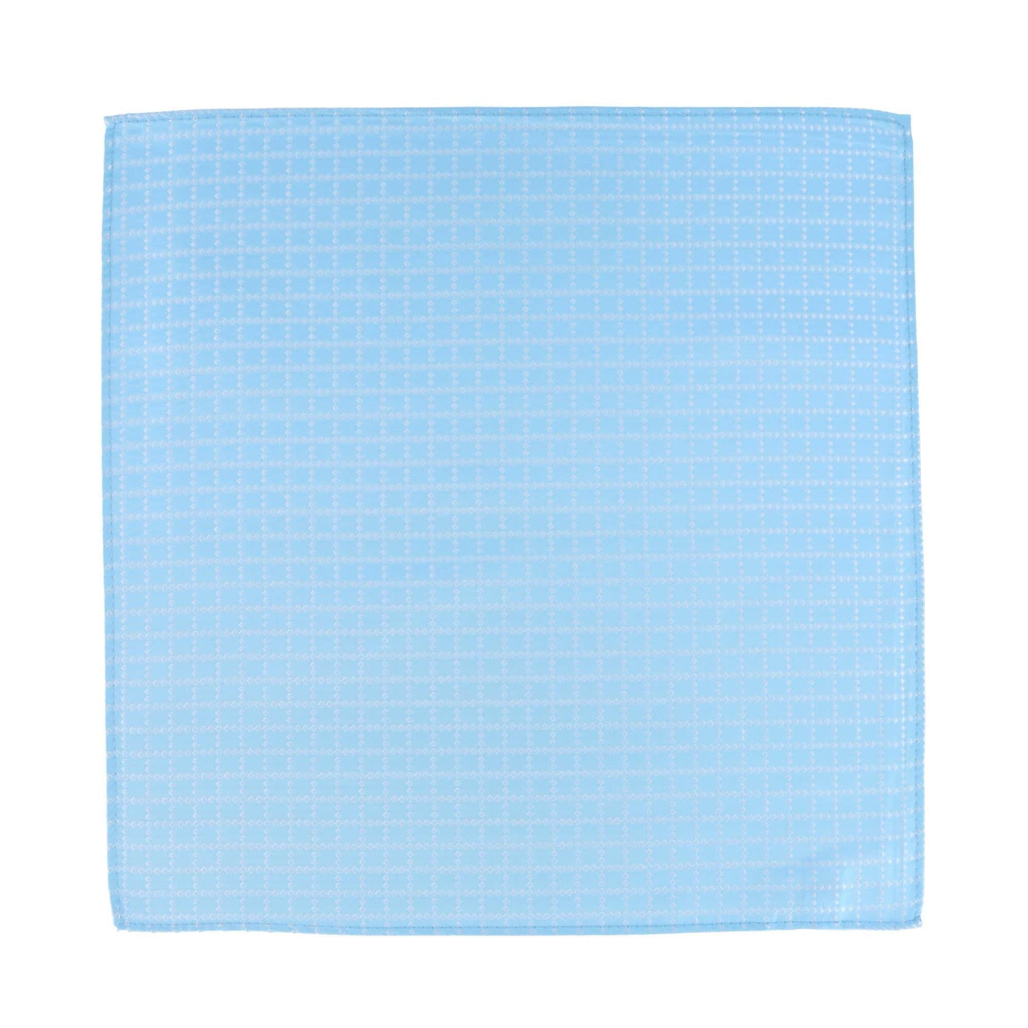 Rowan Geometric Pattern 12x12 Silk Pocket Square - Image 8