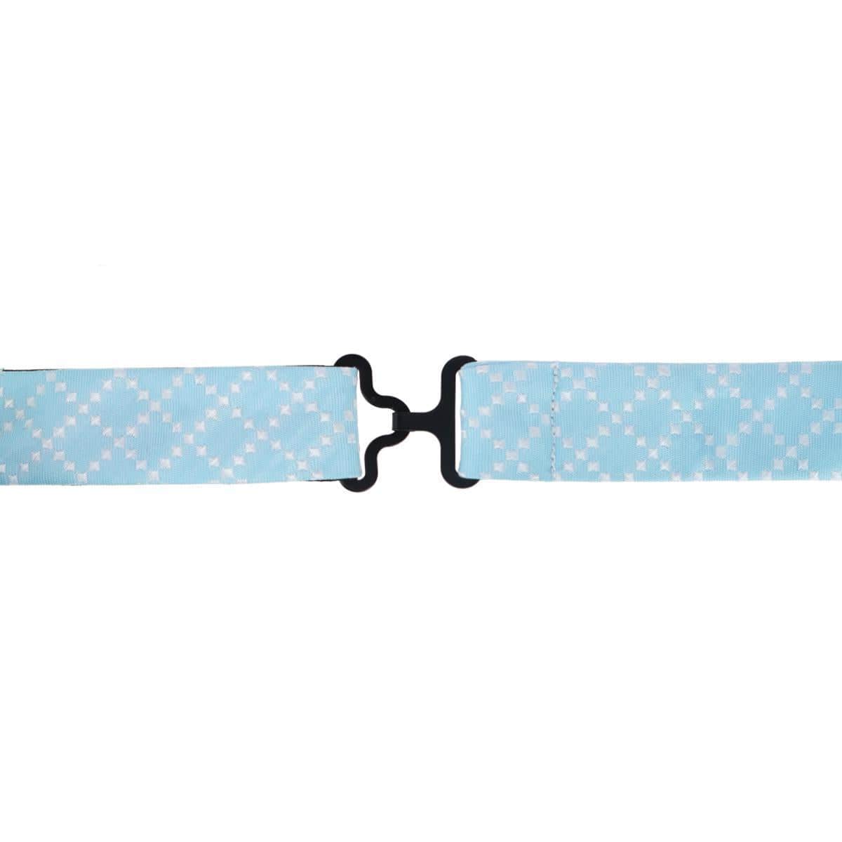 Rowan Geometric Pattern Silk Bow Tie - Image 20