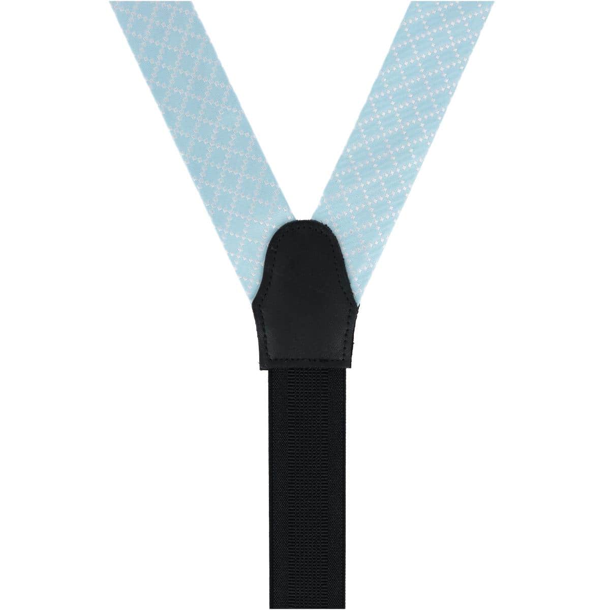 Rowan Geometric Pattern Silk Button End Braces - Image 12