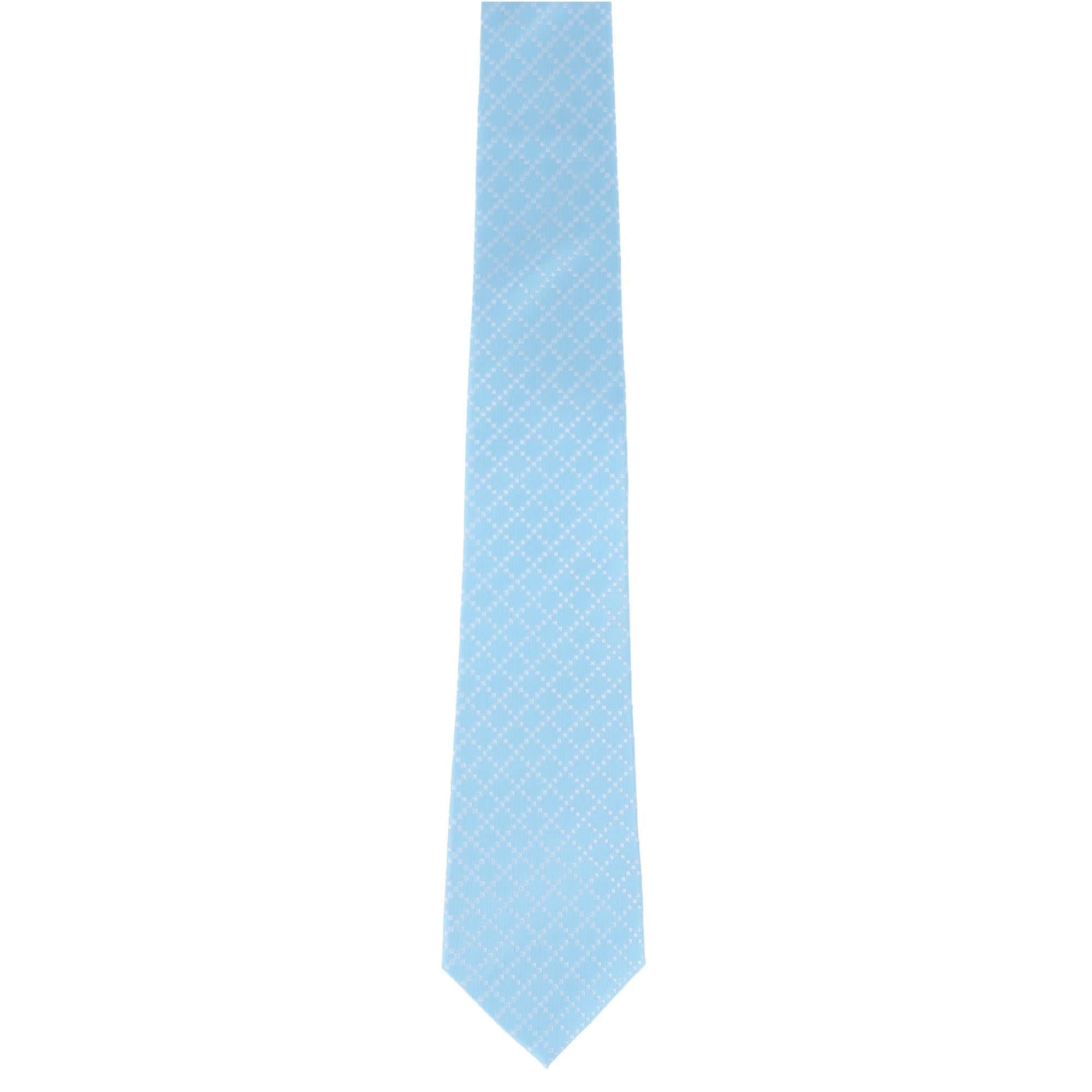 Rowan Geometric Pattern Silk Necktie - Image 8
