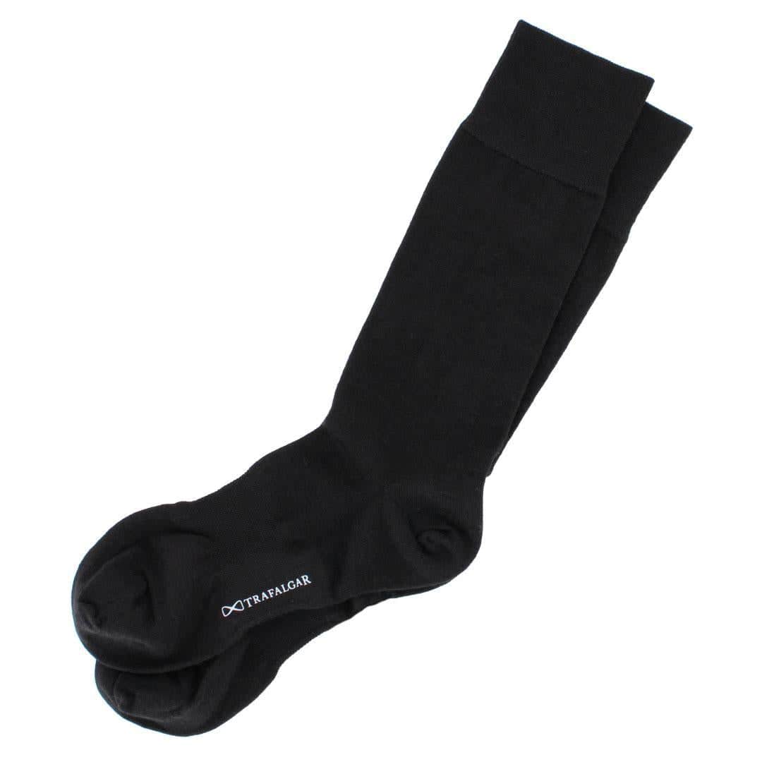 Santana Solid Colored Mid-Calf Merino Wool Socks (1 Pair) - Image 4