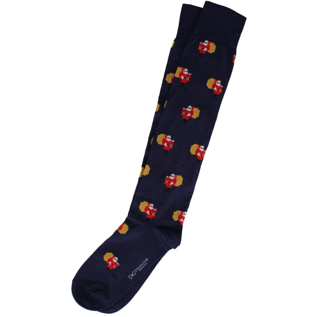 Santa's Delivery Novelty Over The Calf Mercerized Cotton Sock (1 Pair) - Image 5