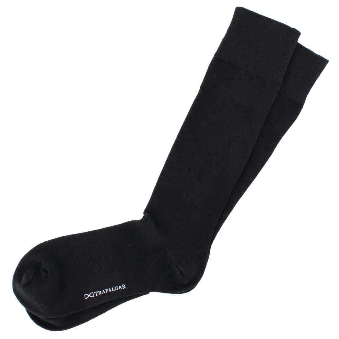 Sasha Solid Colored Mid-Calf Pima Cotton Socks (1 Pair) - Image 5