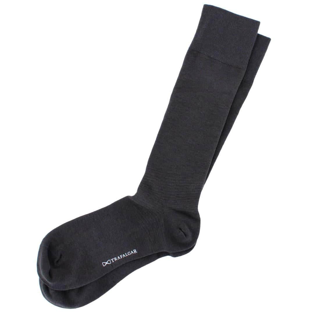 Sasha Solid Colored Mid-Calf Pima Cotton Socks (1 Pair) - Image 6