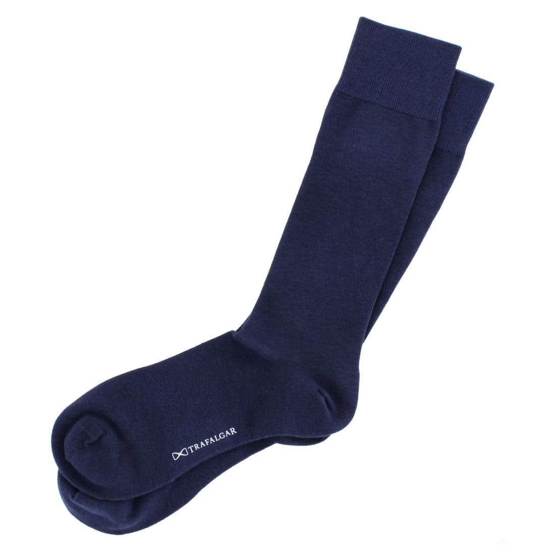 Sasha Solid Colored Mid-Calf Pima Cotton Socks (1 Pair) - Image 7