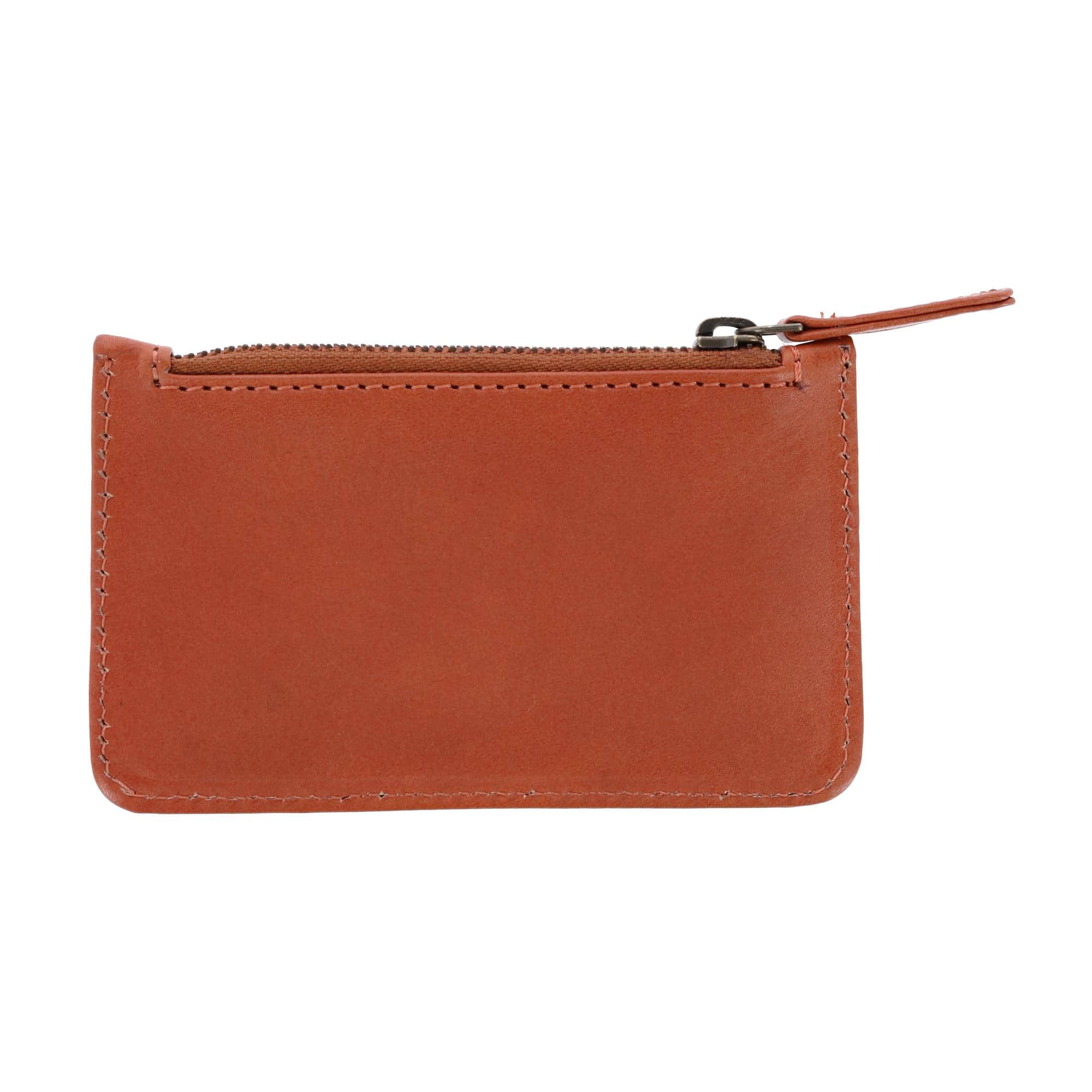 Sergio Front Pocket Leather Zipper Pouch - Image 3