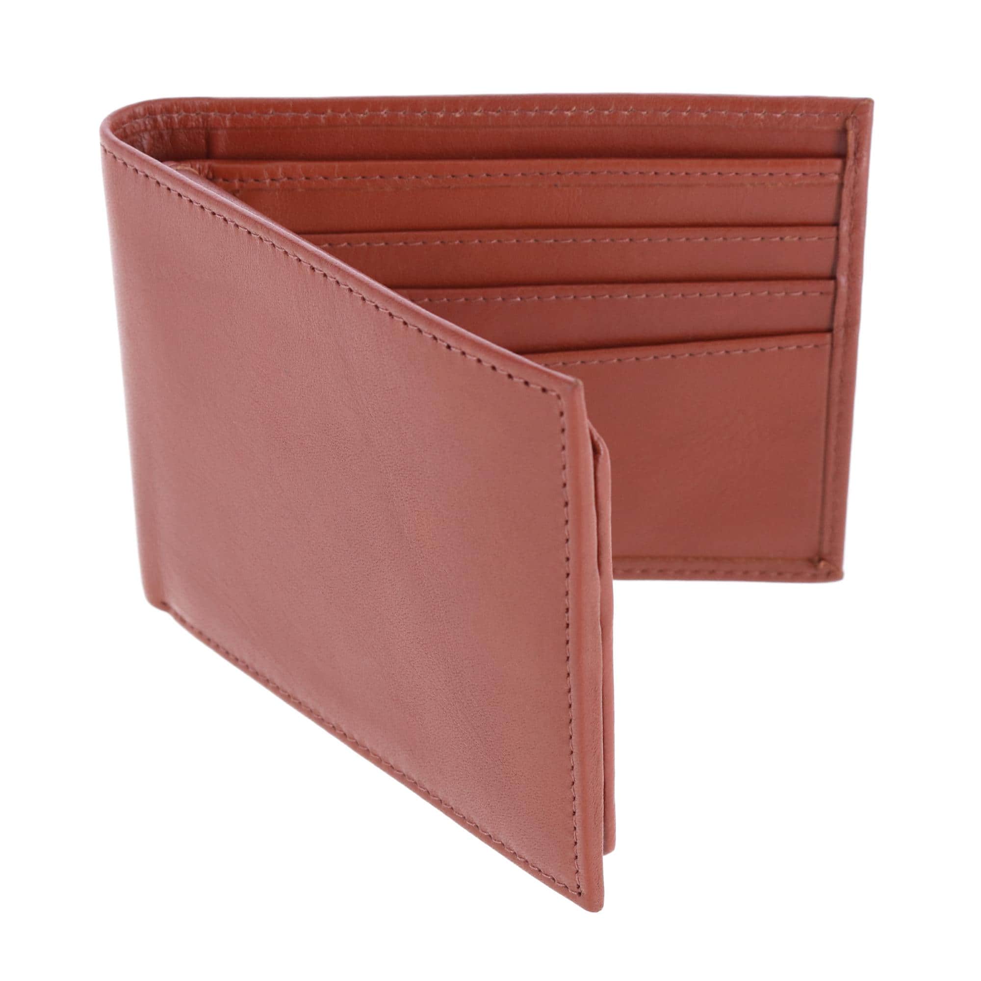 Sergio Genuine Leather RFID Bi-Fold Passcase Wallet - Image 7