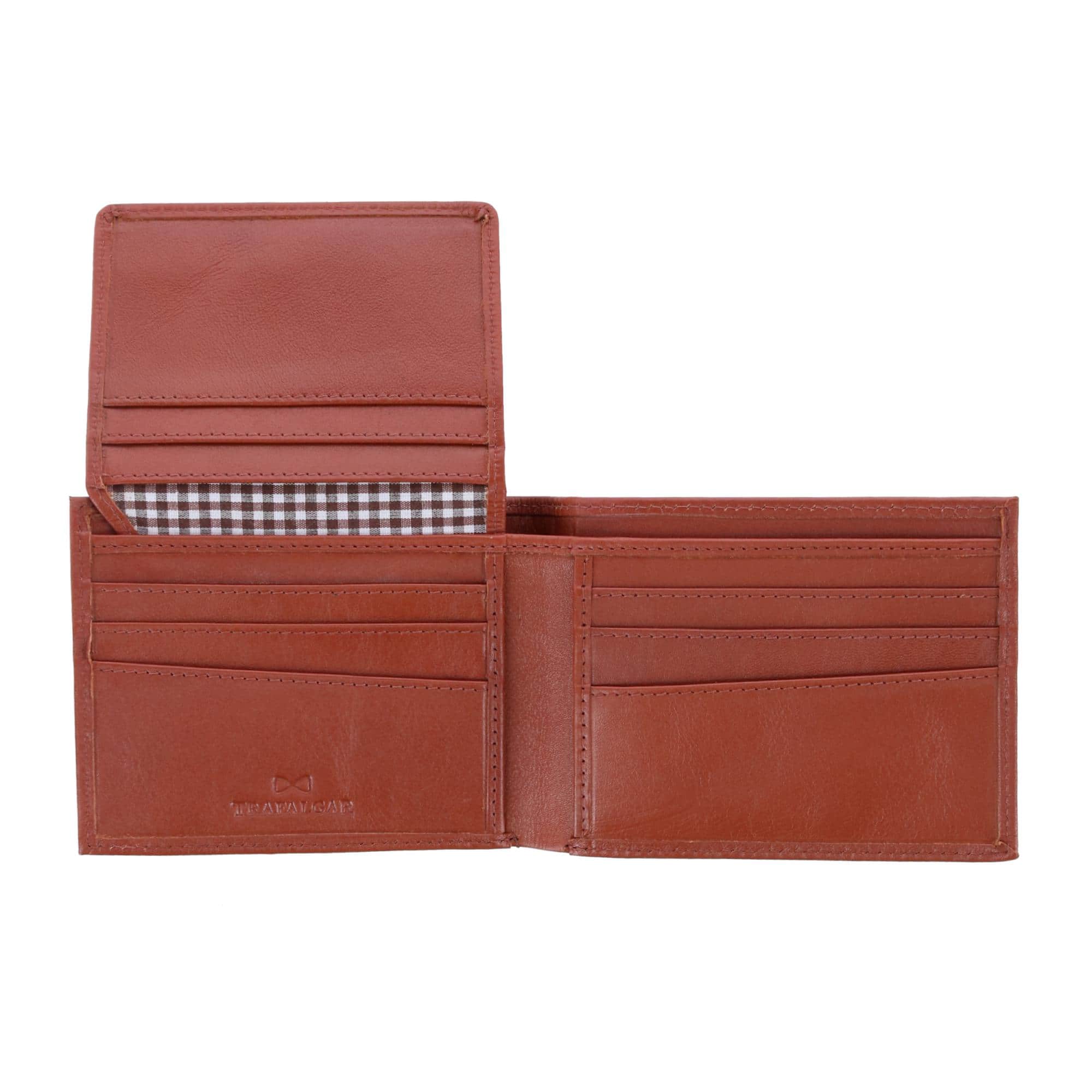 Sergio Genuine Leather RFID Bi-Fold Passcase Wallet - Image 9