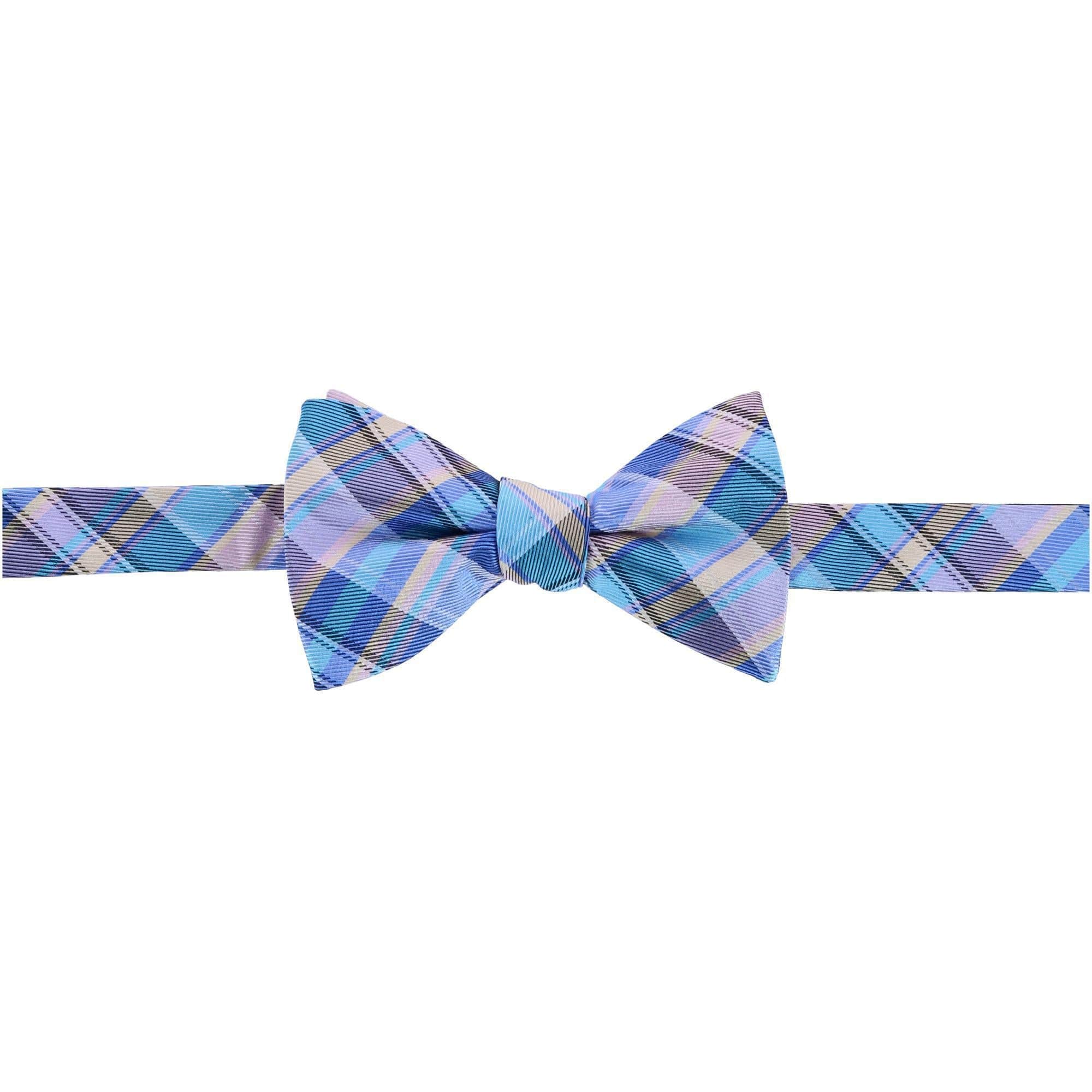 Sherwood Plaid Silk Bow Tie - Image 3