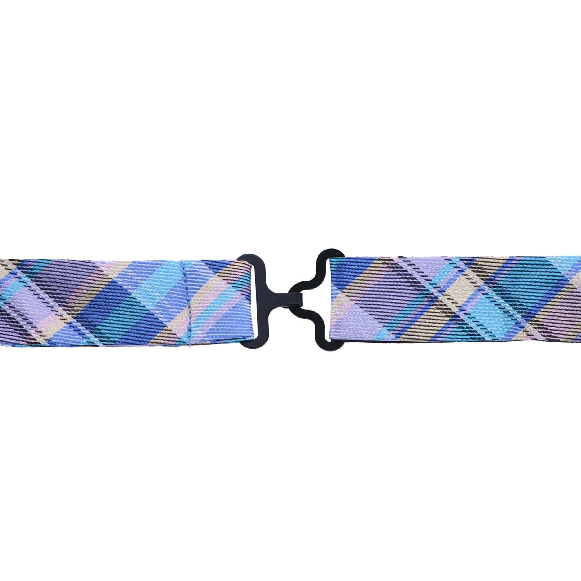 Sherwood Plaid Silk Bow Tie - Image 9