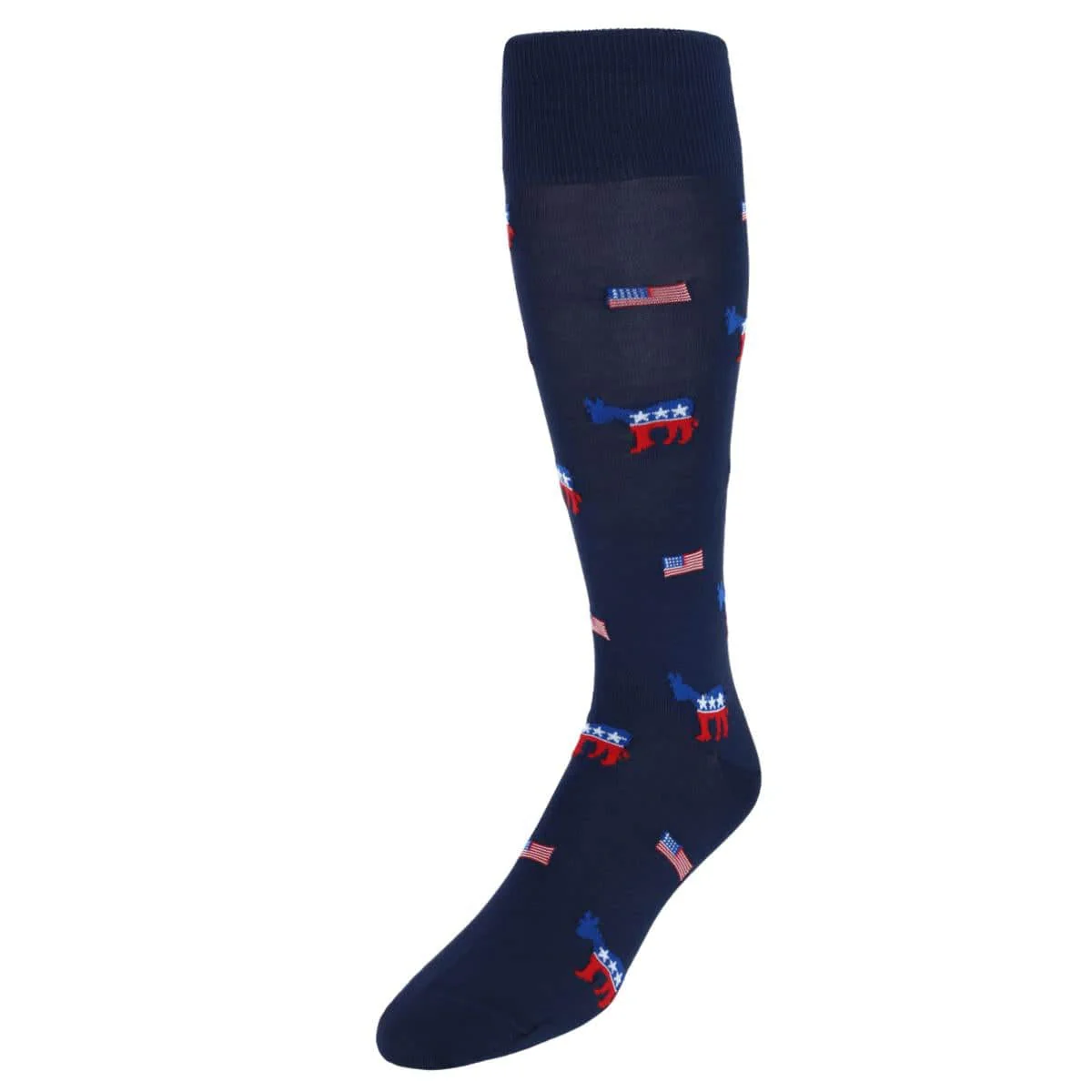 Show Your Support Political Party Over The Calf Socks (1 Pair) - Image 2
