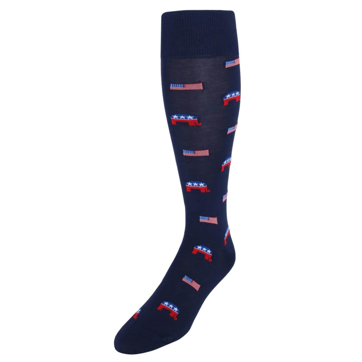 Show Your Support Political Party Over The Calf Socks (1 Pair) - Image 3