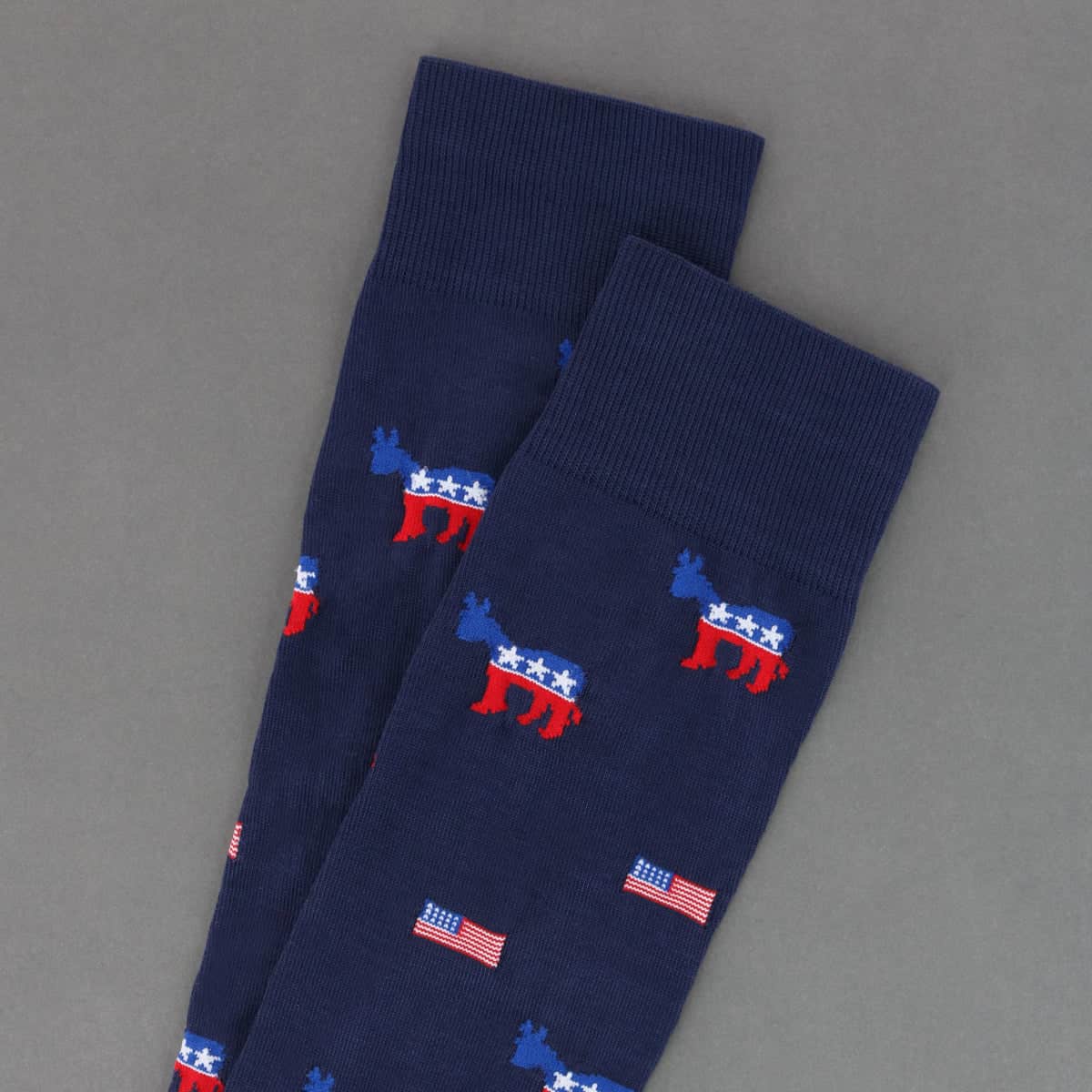 Show Your Support Political Party Over The Calf Socks (1 Pair) - Image 4