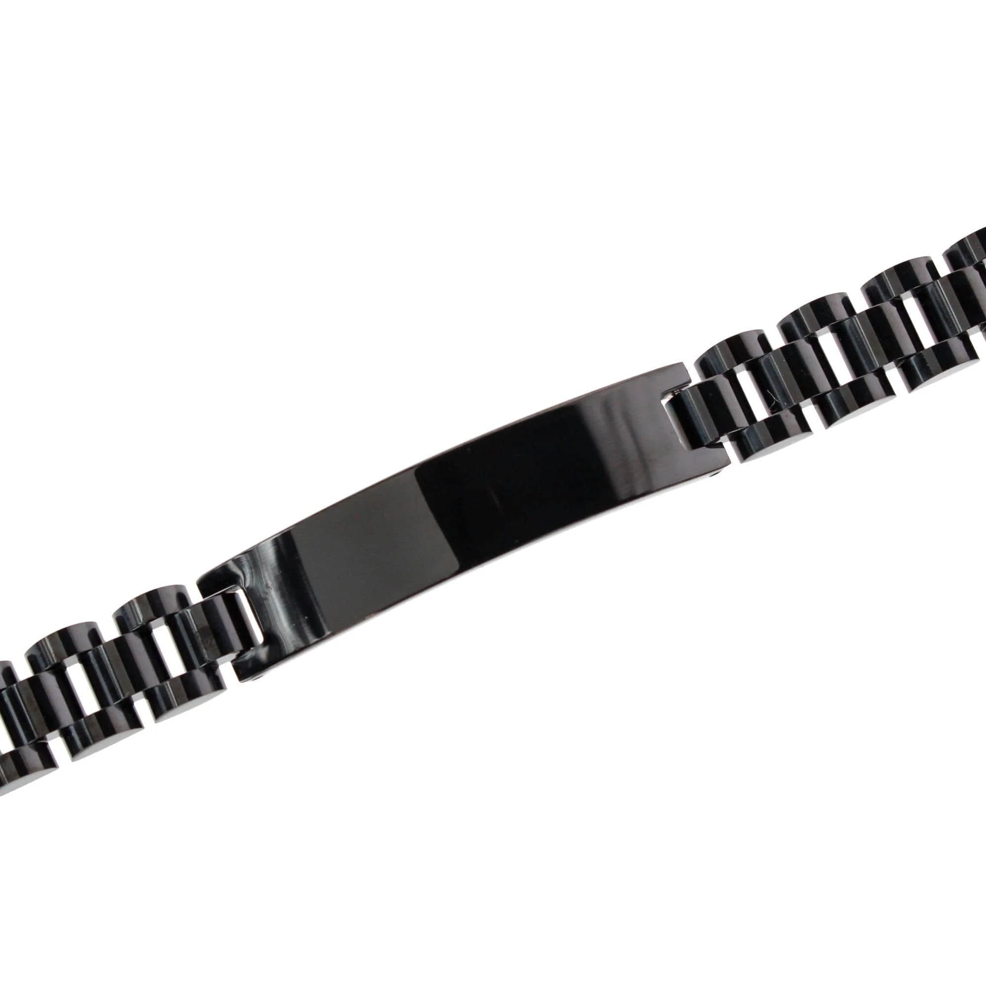 Signet ID Metal Link Bracelet - Image 10