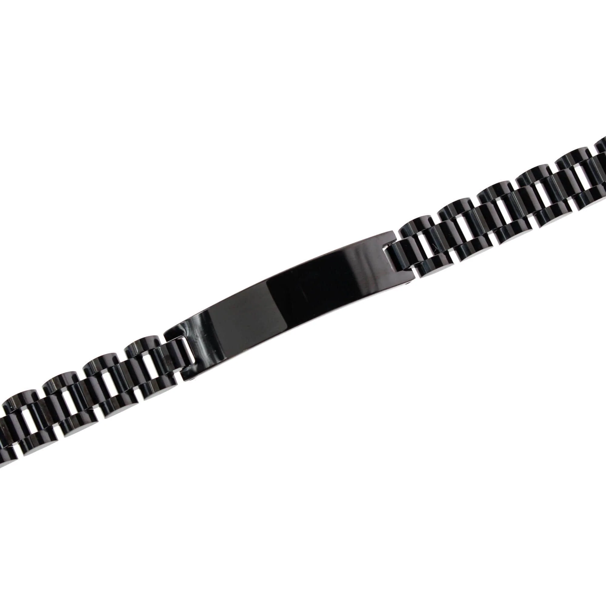 Signet ID Metal Link Bracelet - Image 8
