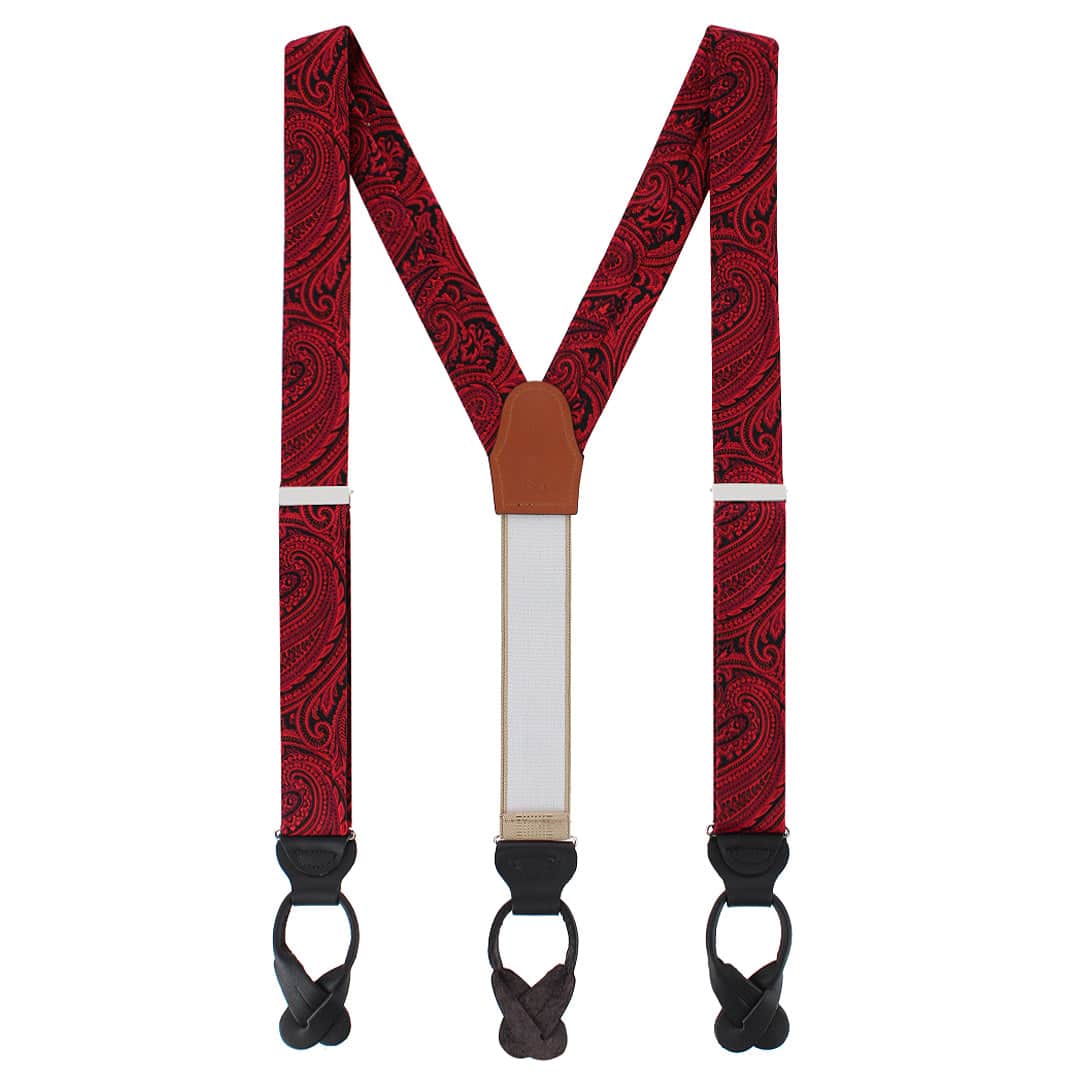 Sobee Silk Button End Braces - Image 23