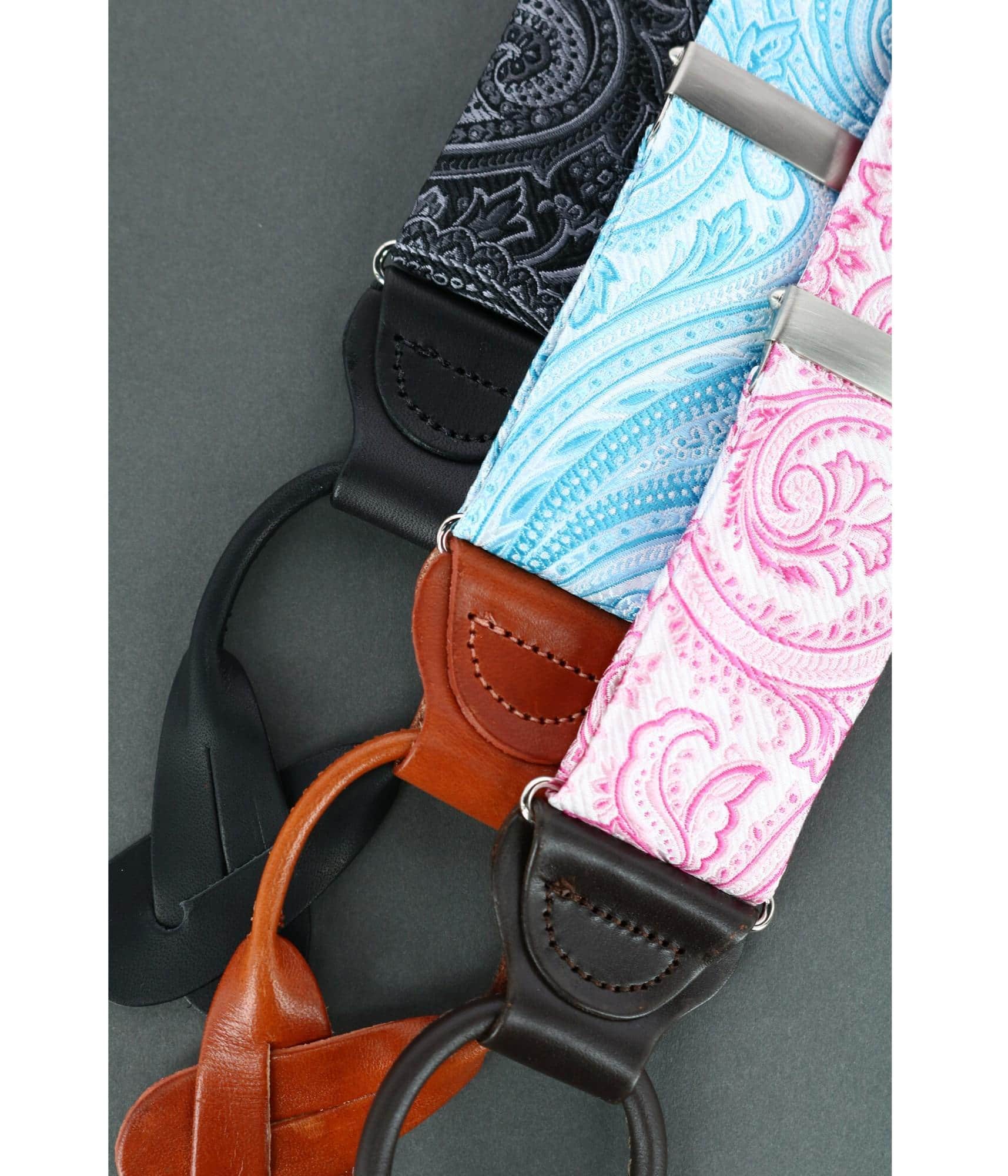 Sobee Silk Button End Braces - Image 27