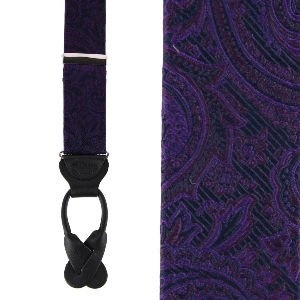 Sobee Silk Button End Braces - Image 6