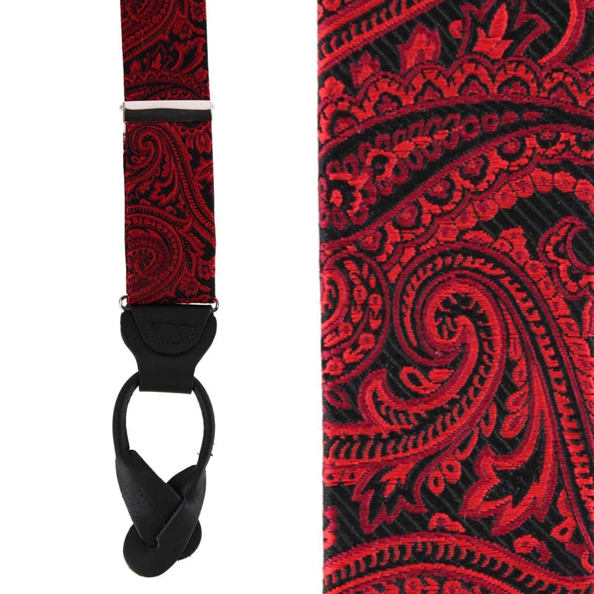 Sobee Silk Button End Braces - Image 7