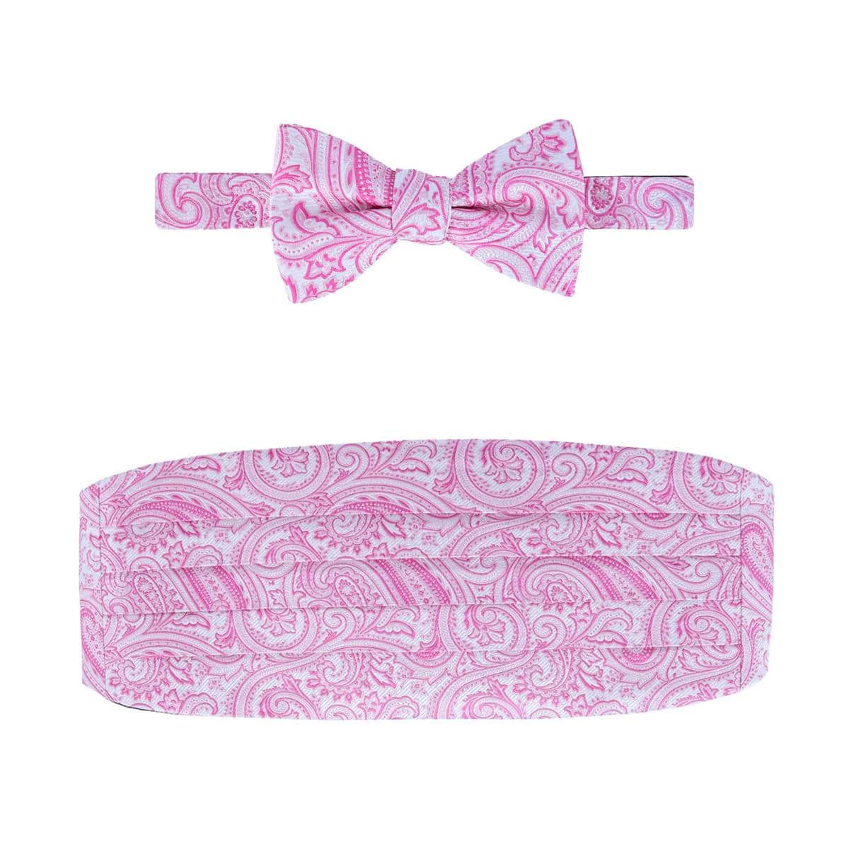 Sobee Paisley Cummerbund and Bow Tie Set - Image 4