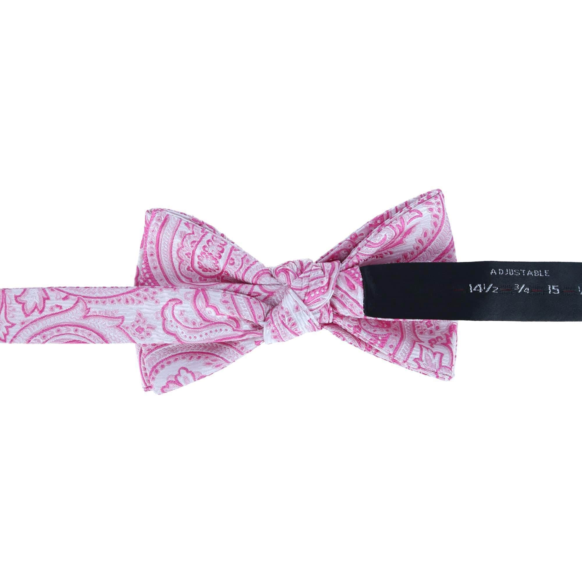 Sobee Paisley Silk Bow Tie - Image 10