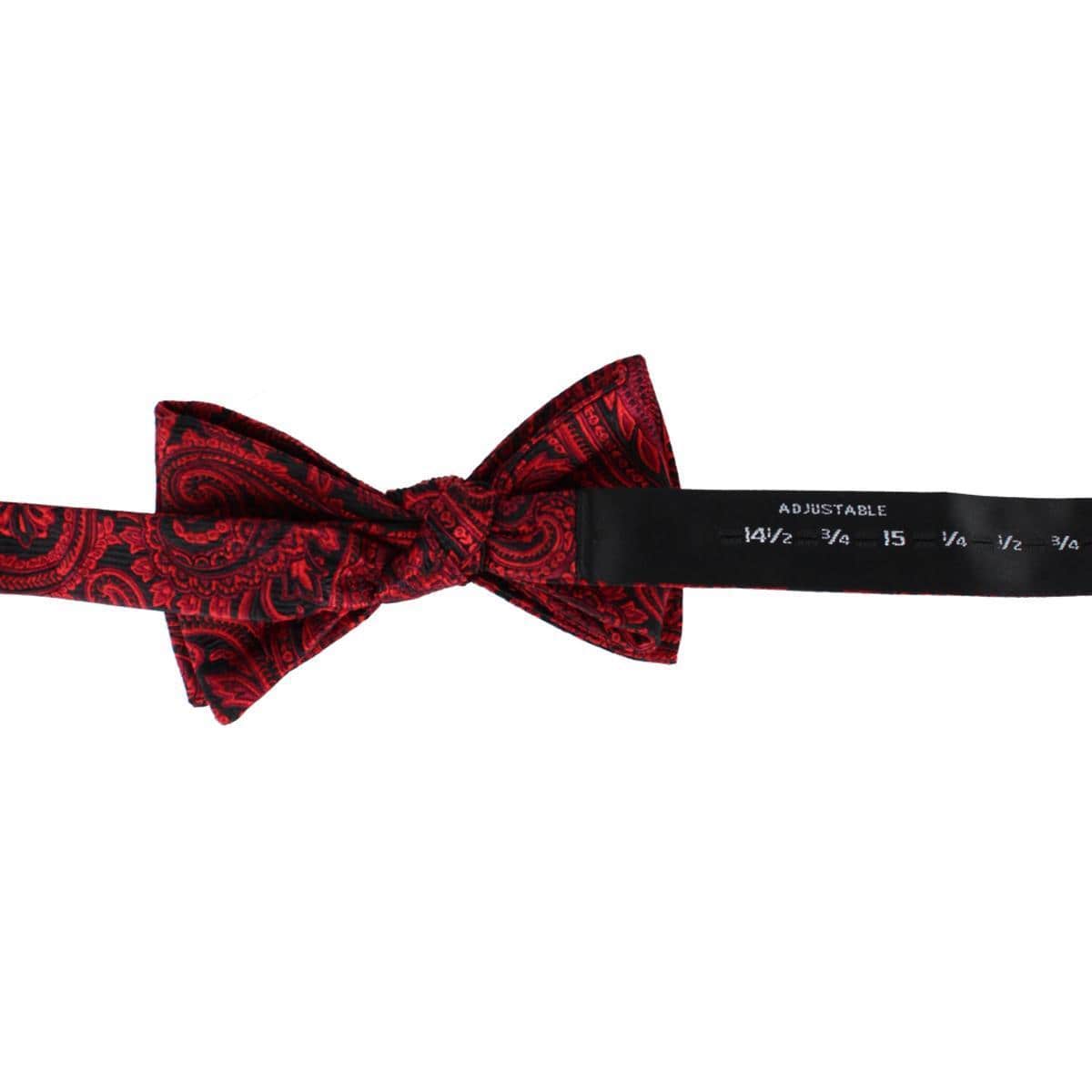 Sobee Paisley Silk Bow Tie - Image 13