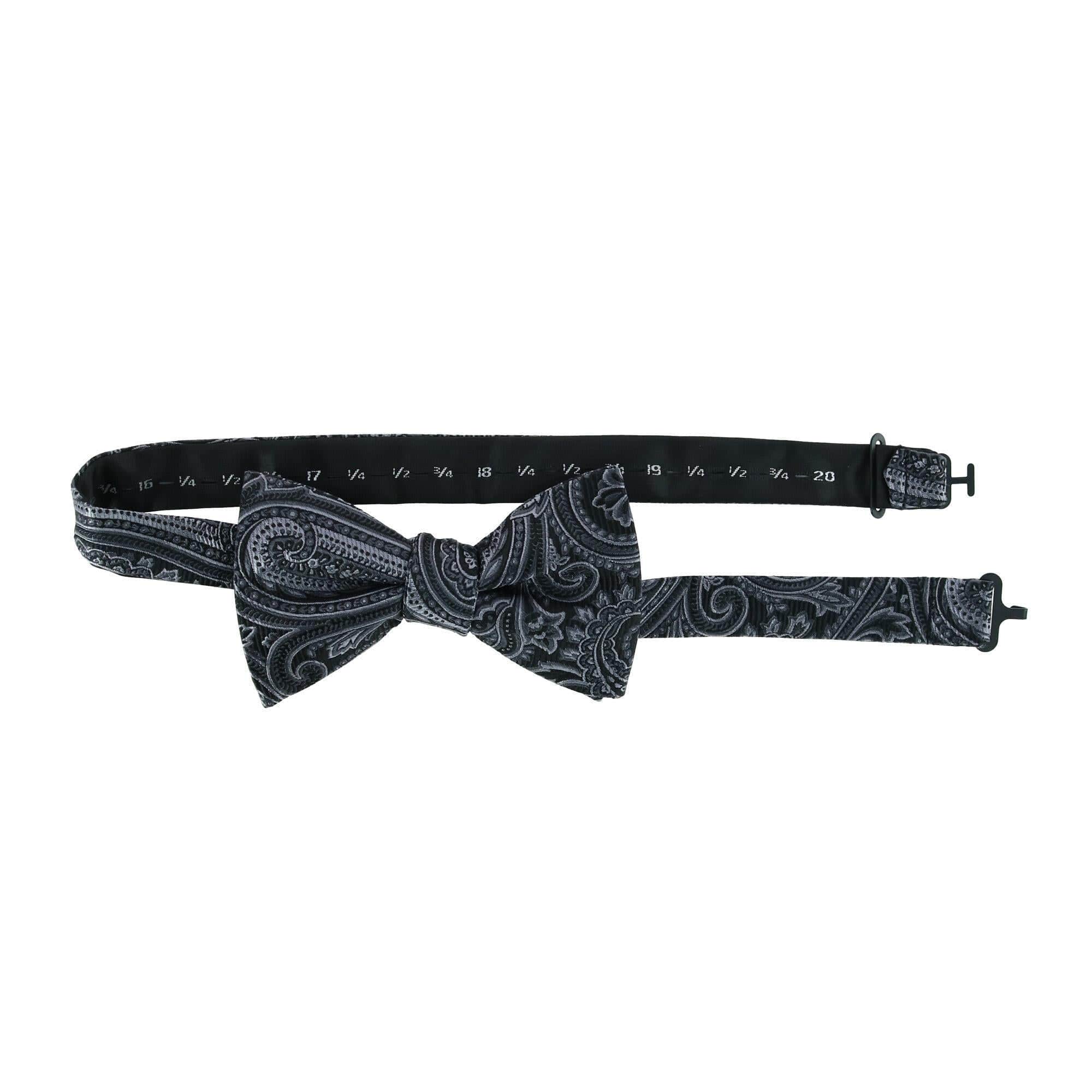 Sobee Paisley Silk Bow Tie - Image 14