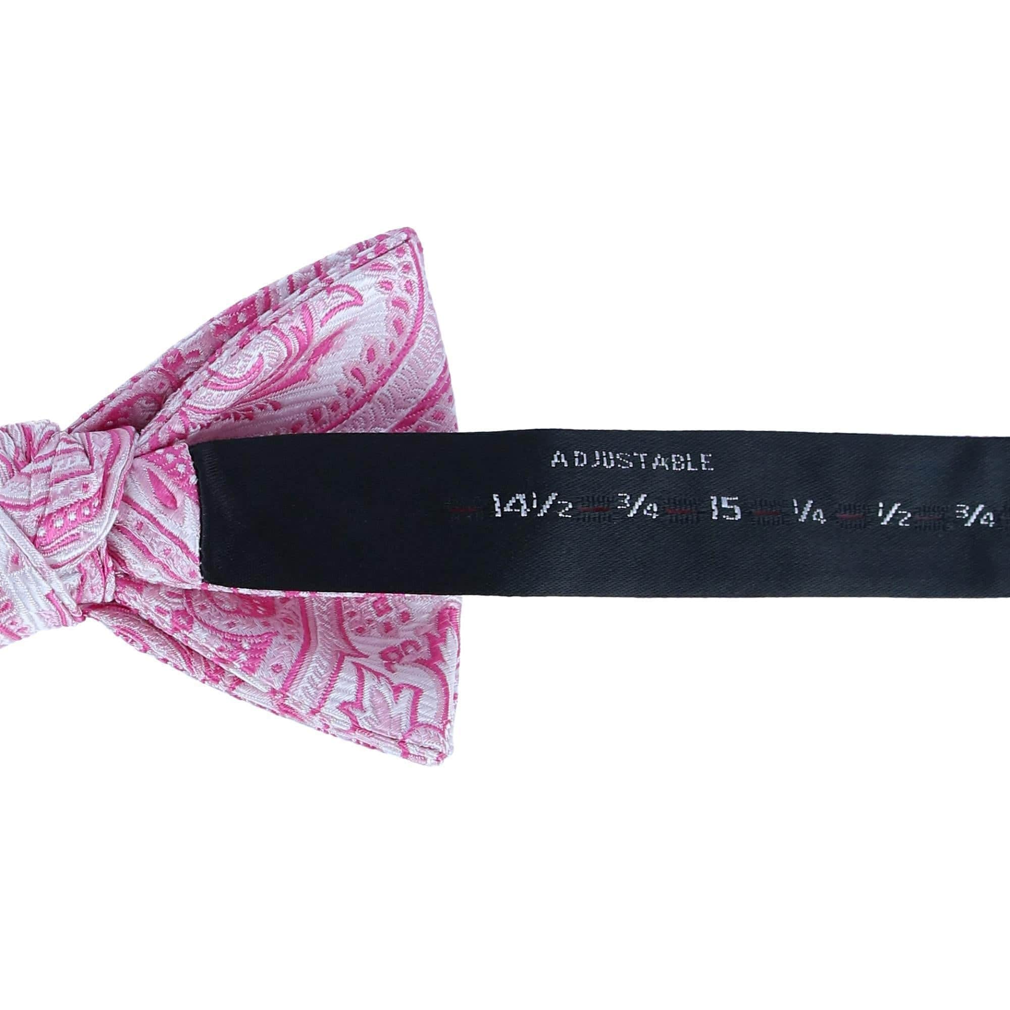 Sobee Paisley Silk Bow Tie - Image 16