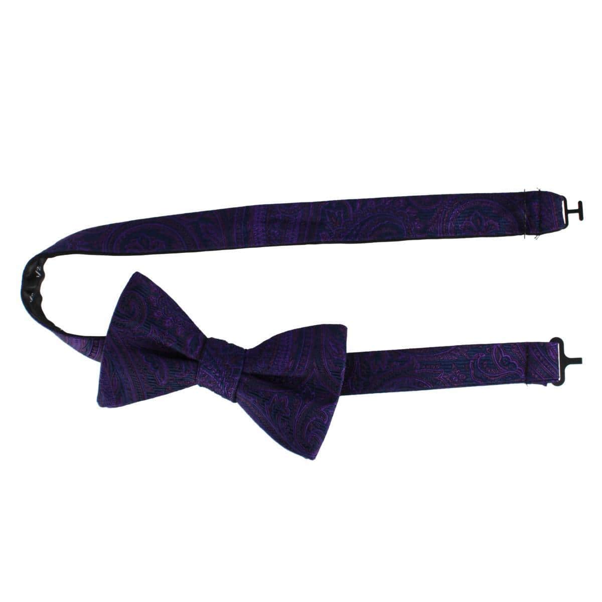Sobee Paisley Silk Bow Tie - Image 18