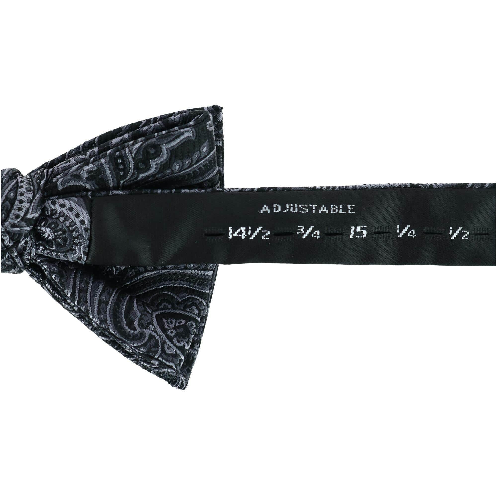 Sobee Paisley Silk Bow Tie - Image 20