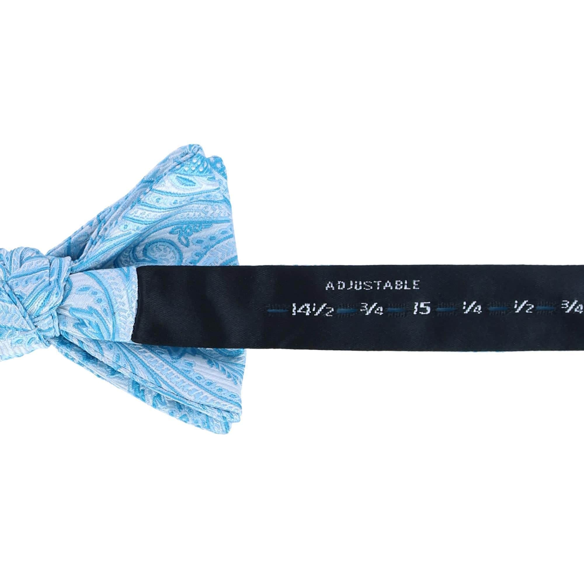Sobee Paisley Silk Bow Tie - Image 21