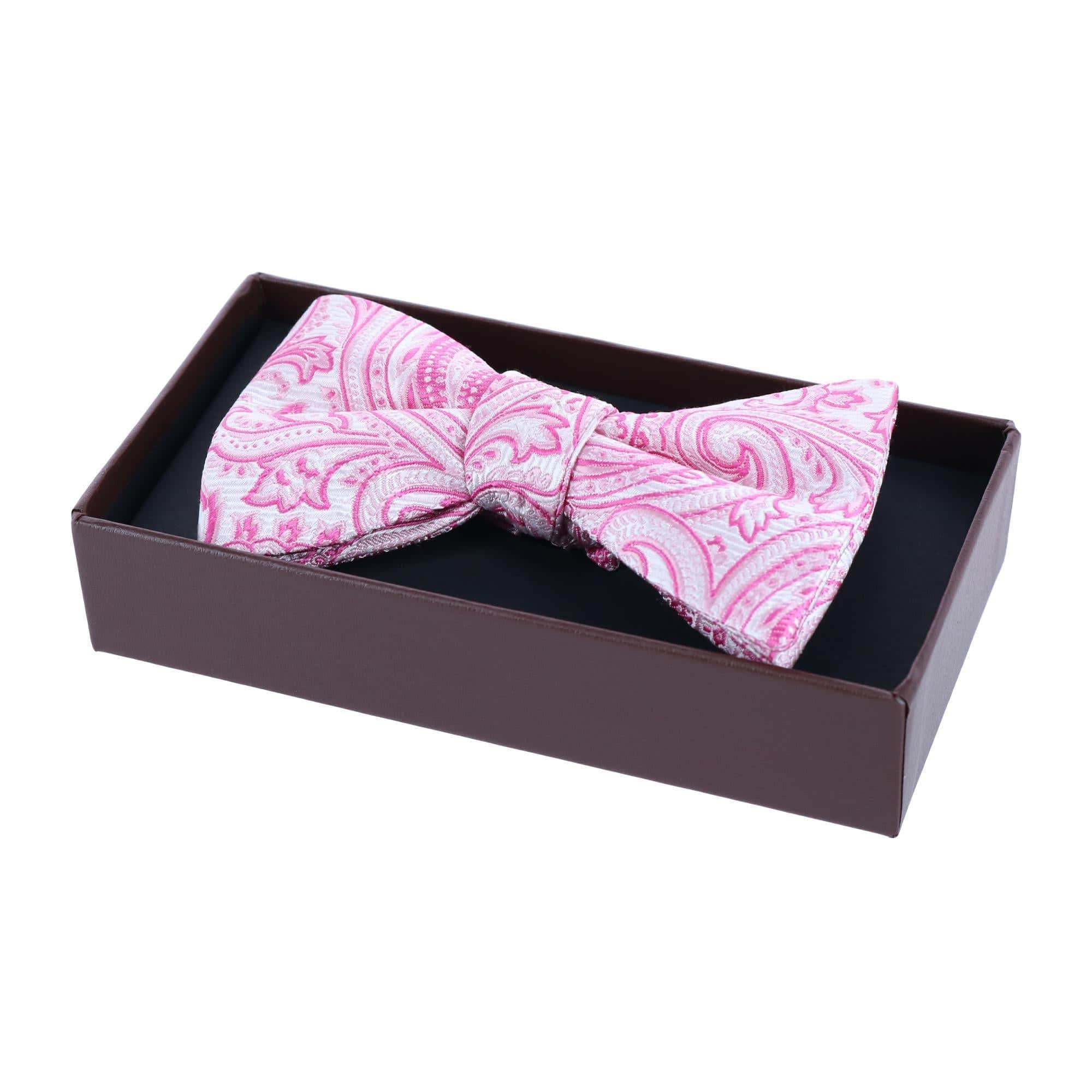 Sobee Paisley Silk Bow Tie - Image 32