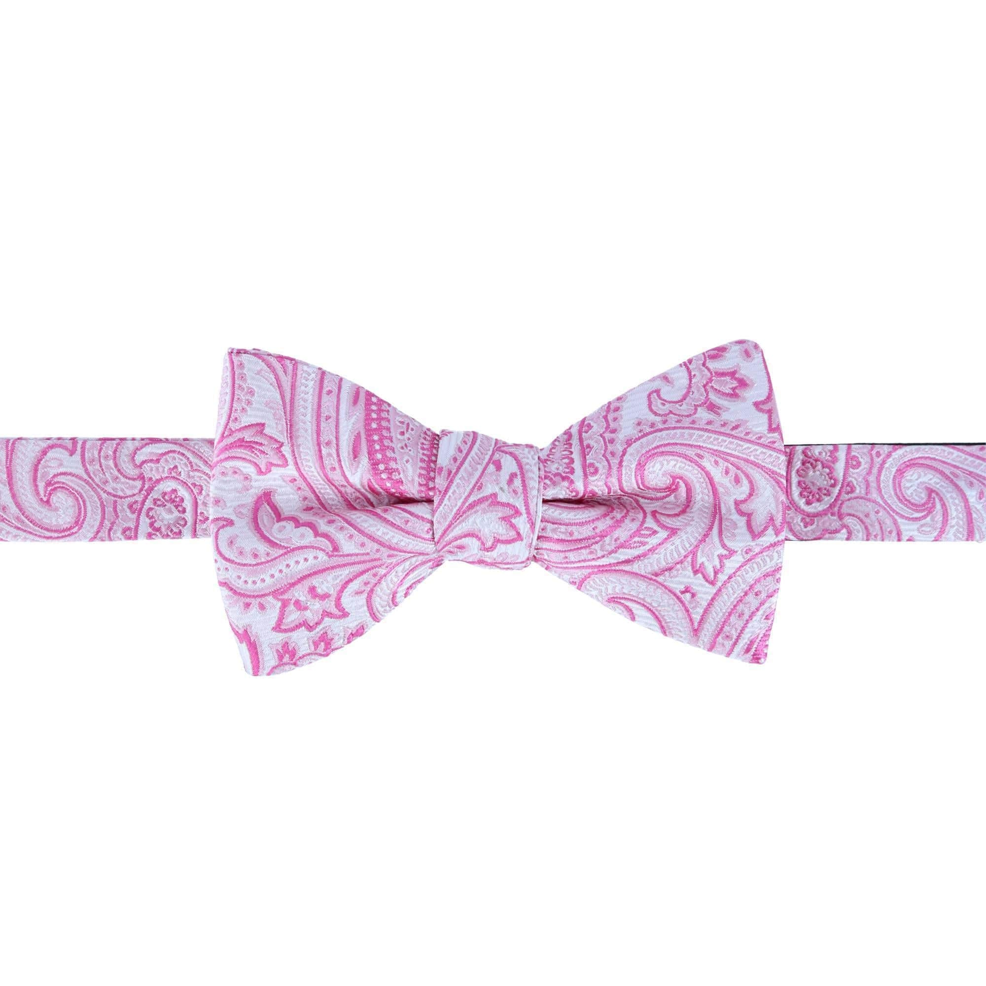 Sobee Paisley Silk Bow Tie - Image 4