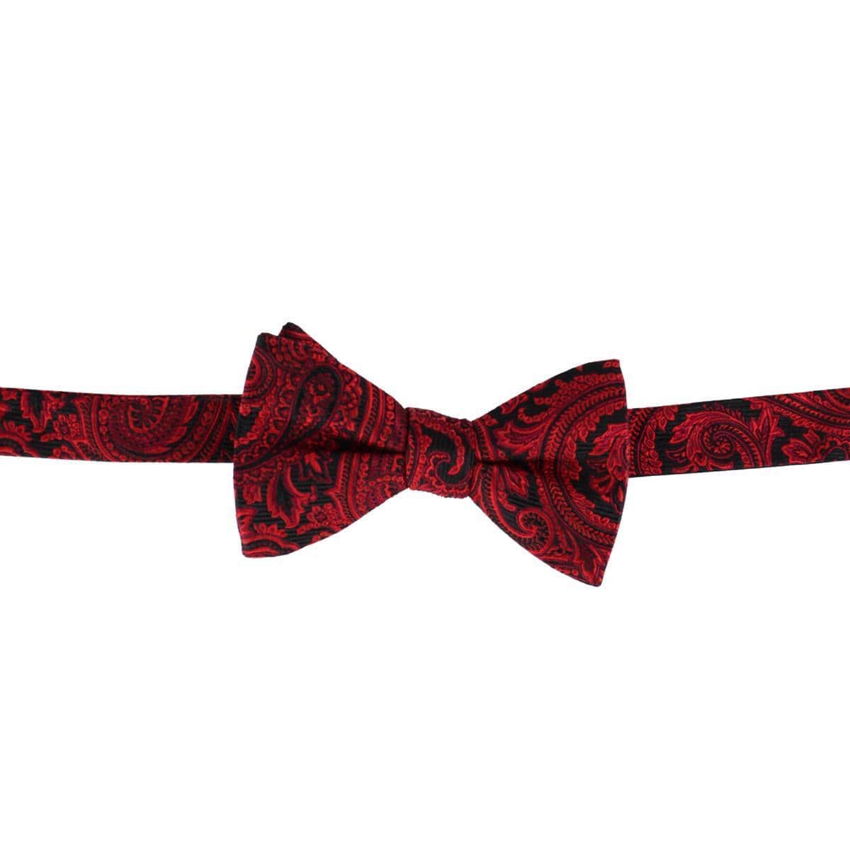 Sobee Paisley Silk Bow Tie - Image 7