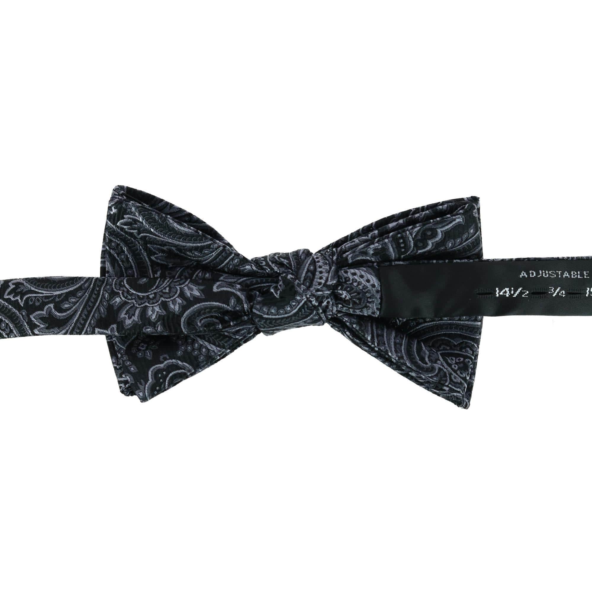 Sobee Paisley Silk Bow Tie - Image 8