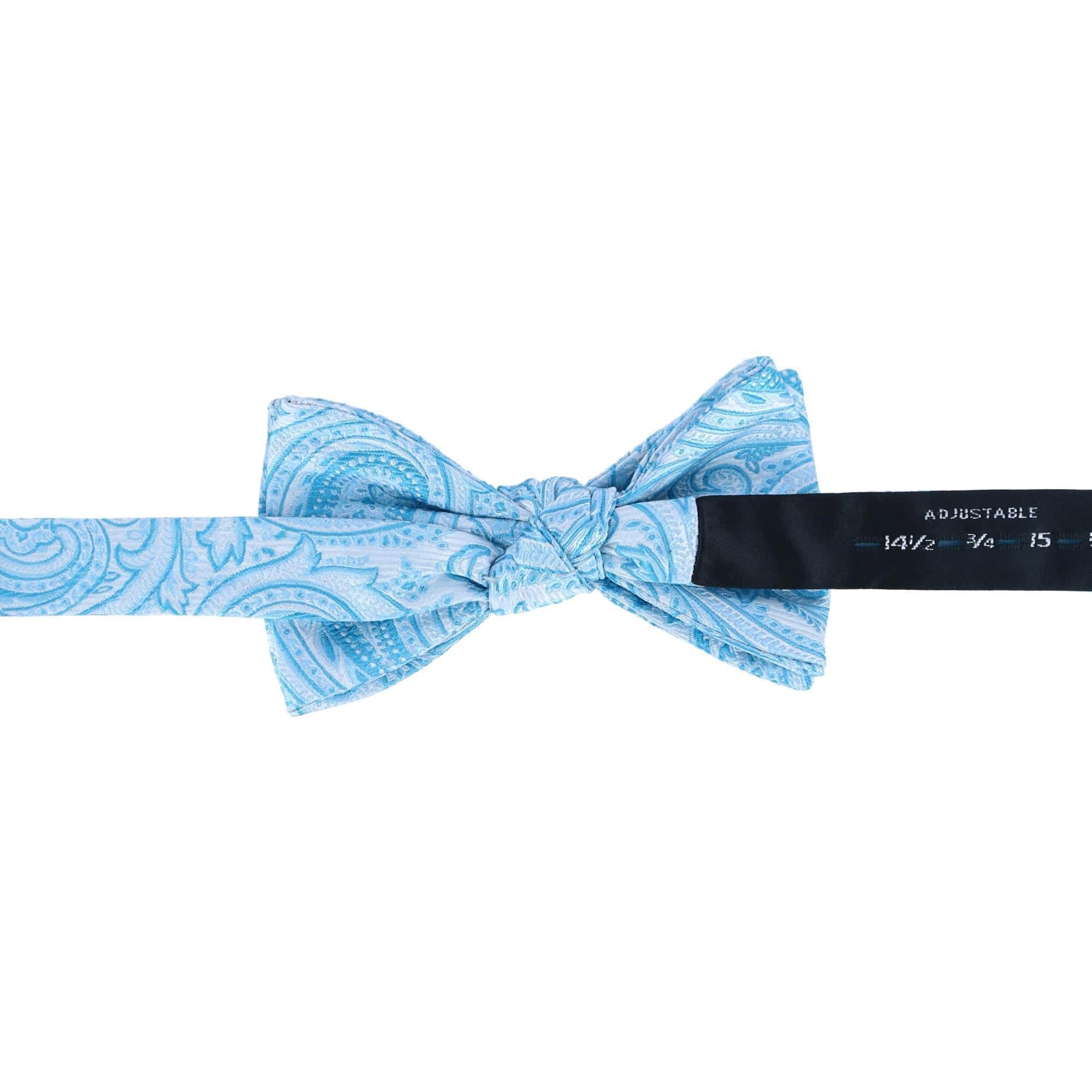 Sobee Paisley Silk Bow Tie - Image 9