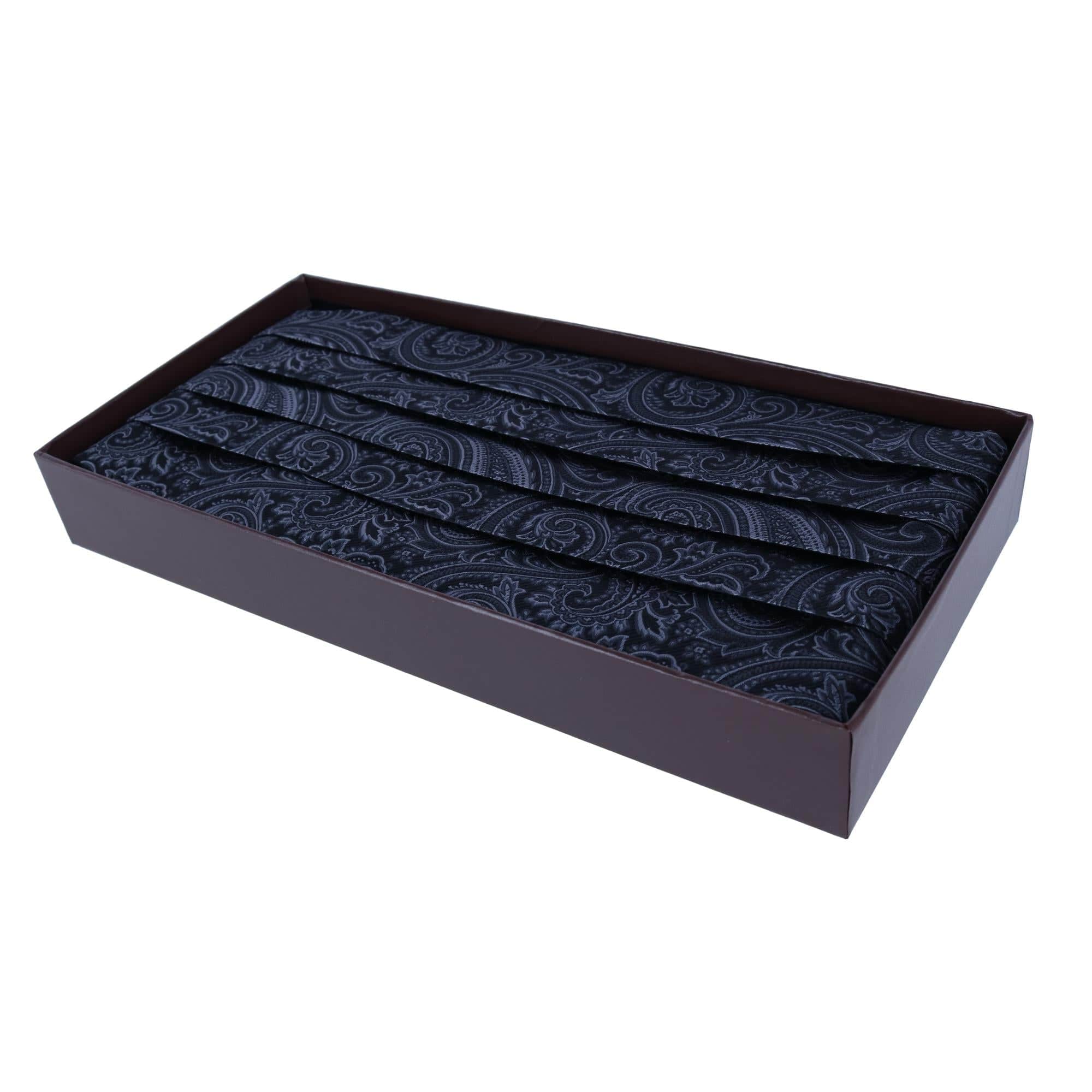 Sobee Paisley Silk Cummerbund - Image 11