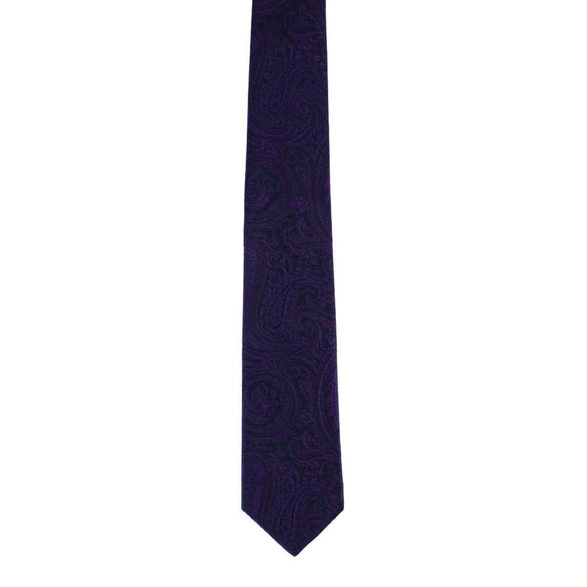 Sobee Paisley Silk Necktie - Image 12