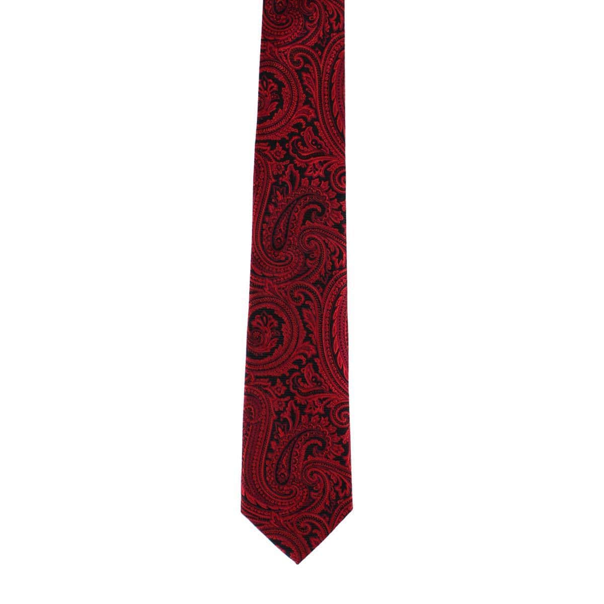 Sobee Paisley Silk Necktie - Image 13