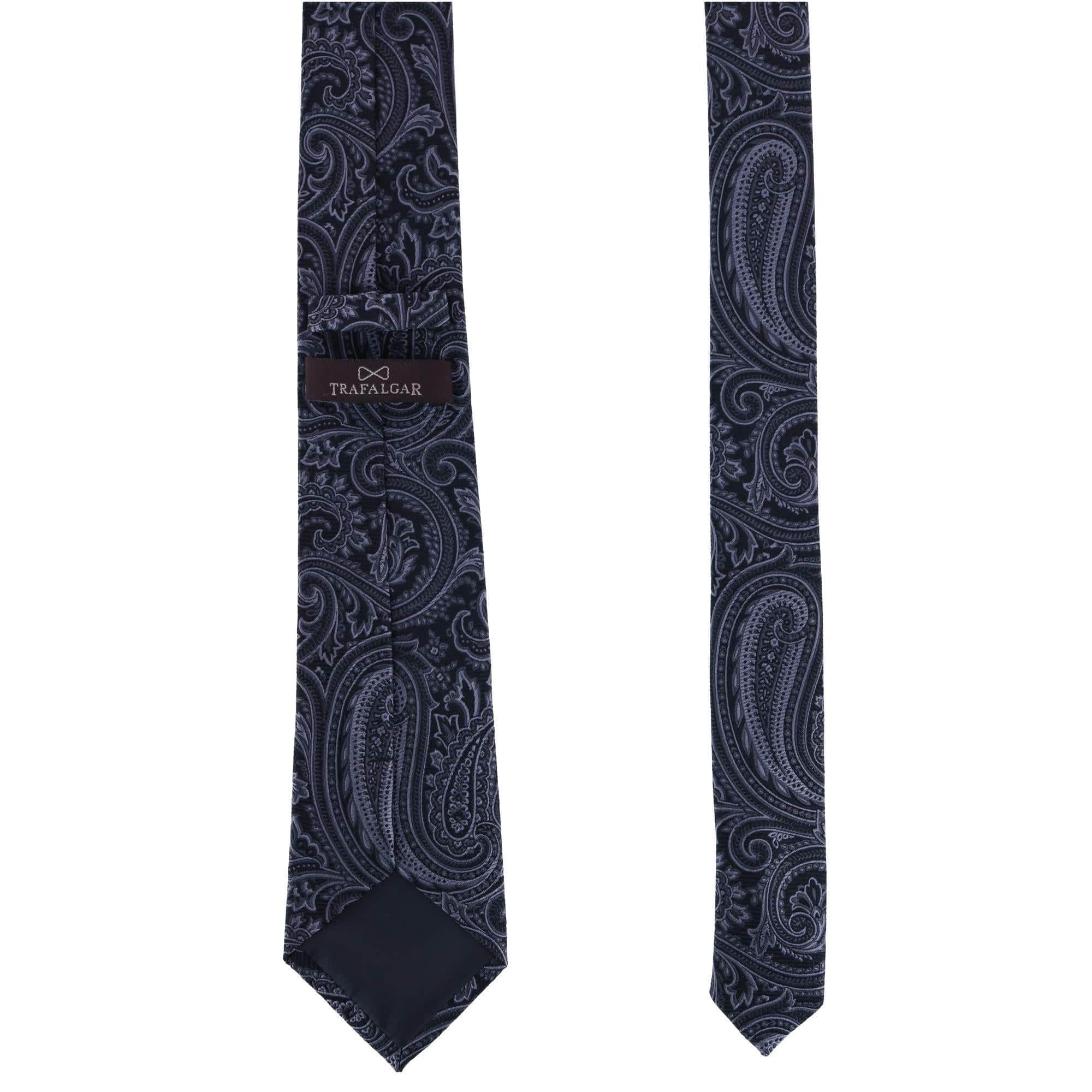 Sobee Paisley Silk Necktie - Image 14