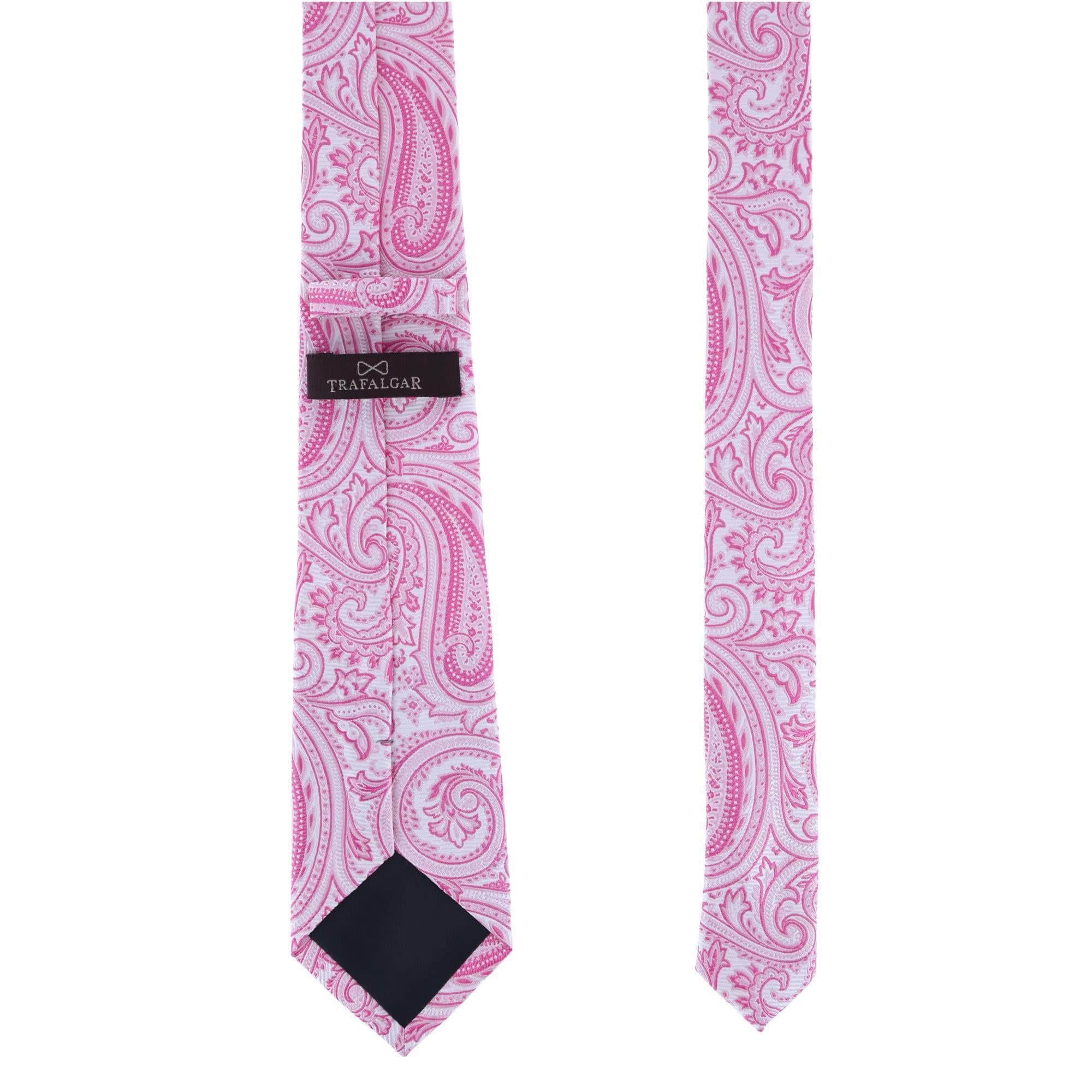 Sobee Paisley Silk Necktie - Image 16