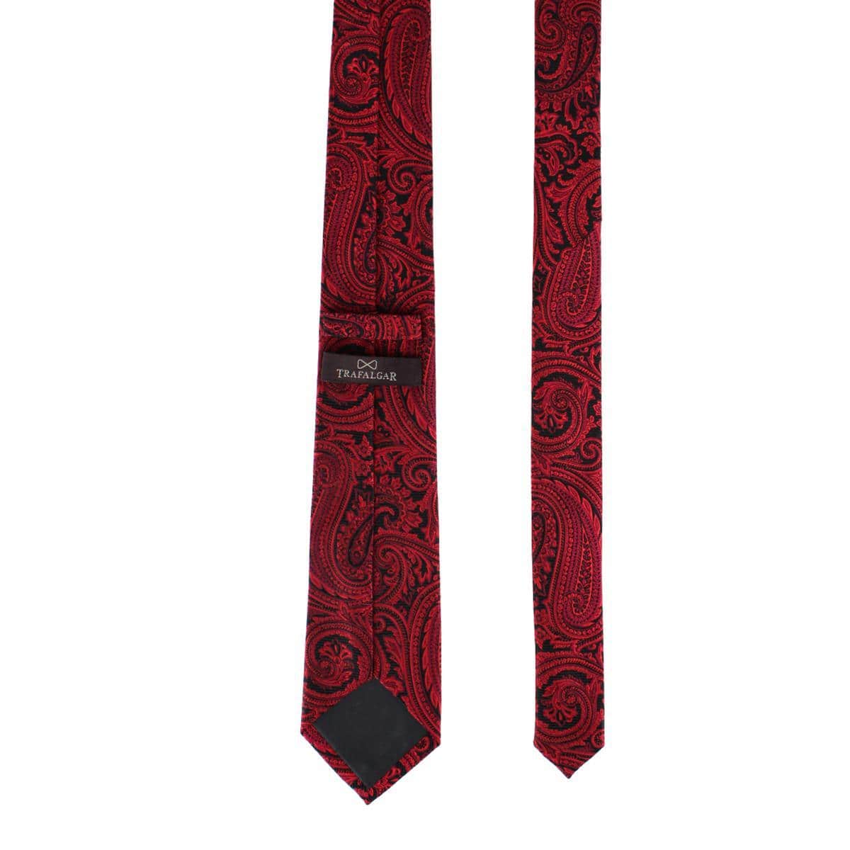 Sobee Paisley Silk Necktie - Image 19