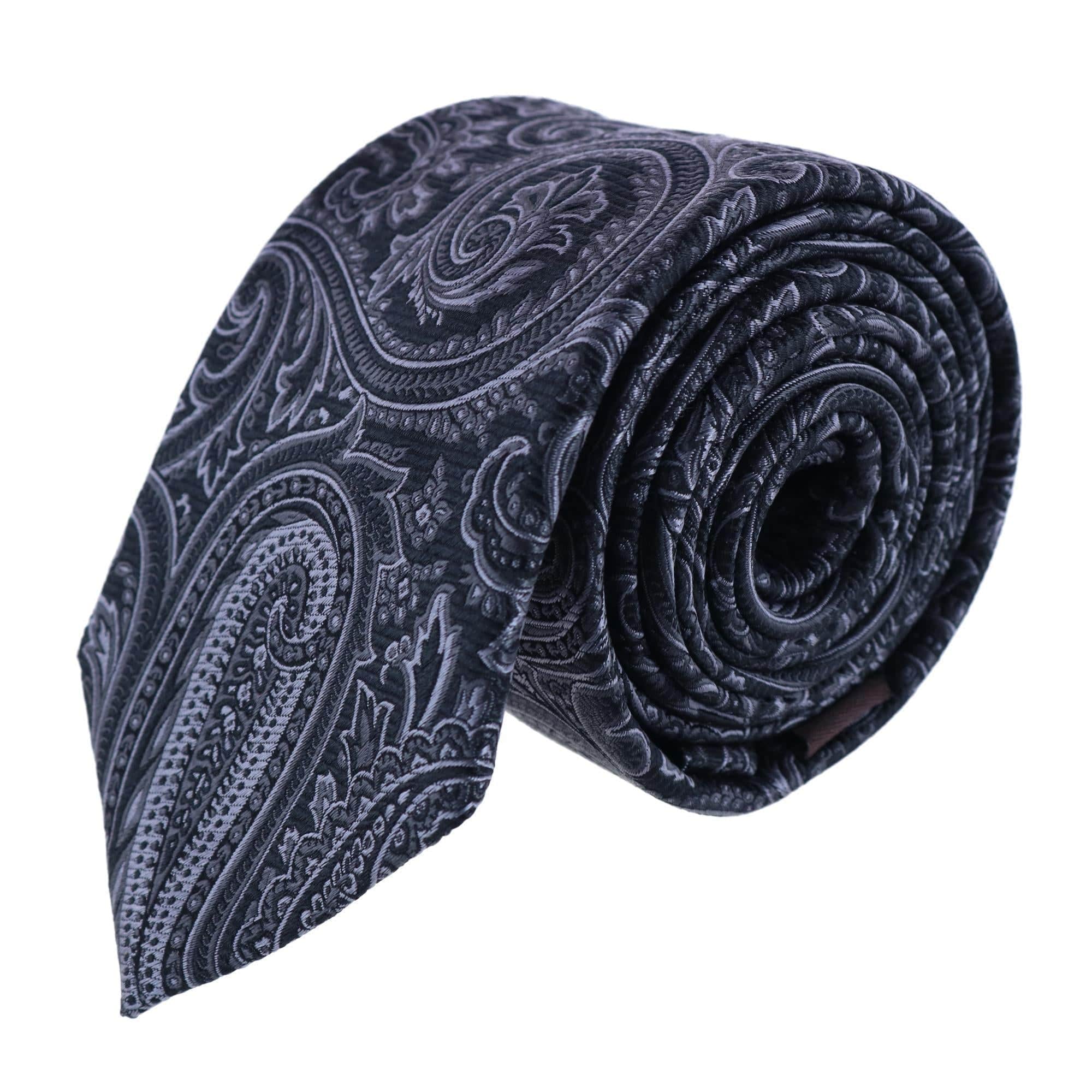 Sobee Paisley Silk Necktie - Image 2