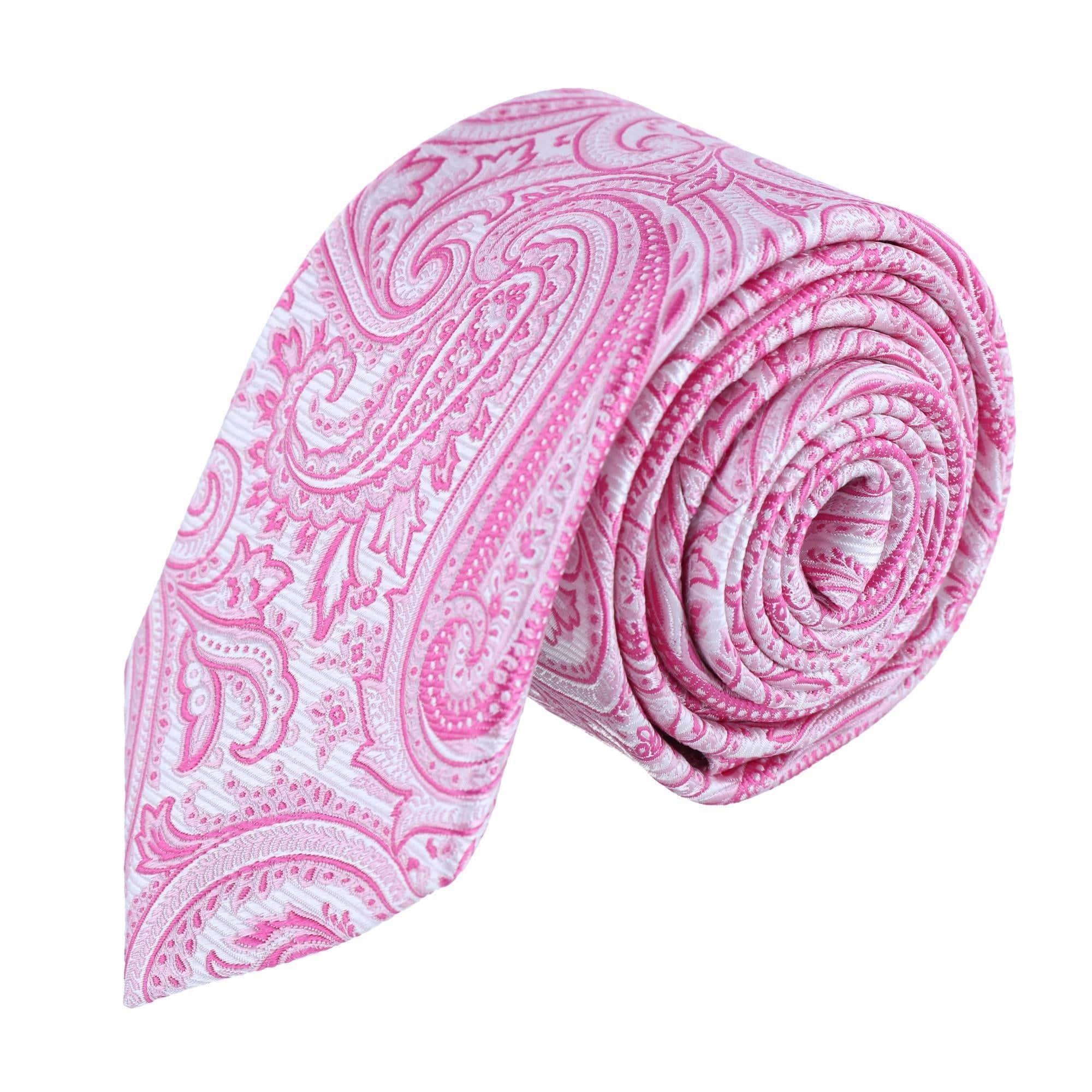 Sobee Paisley Silk Necktie - Image 4