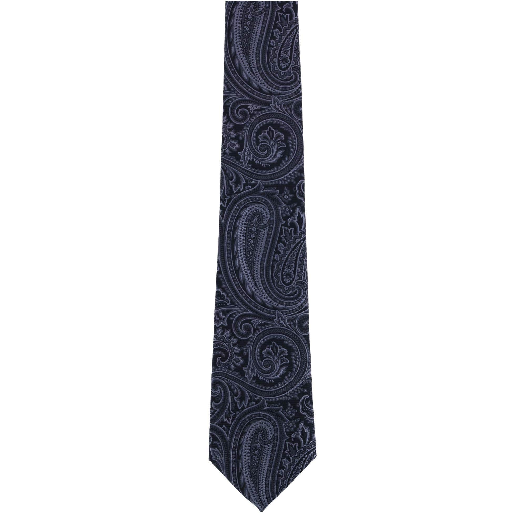 Sobee Paisley Silk Necktie - Image 8