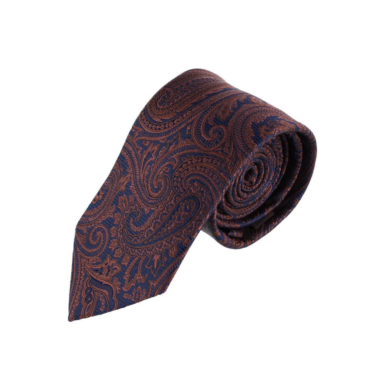 Sobee Paisley Silk Necktie and Pocket Square - Image 11