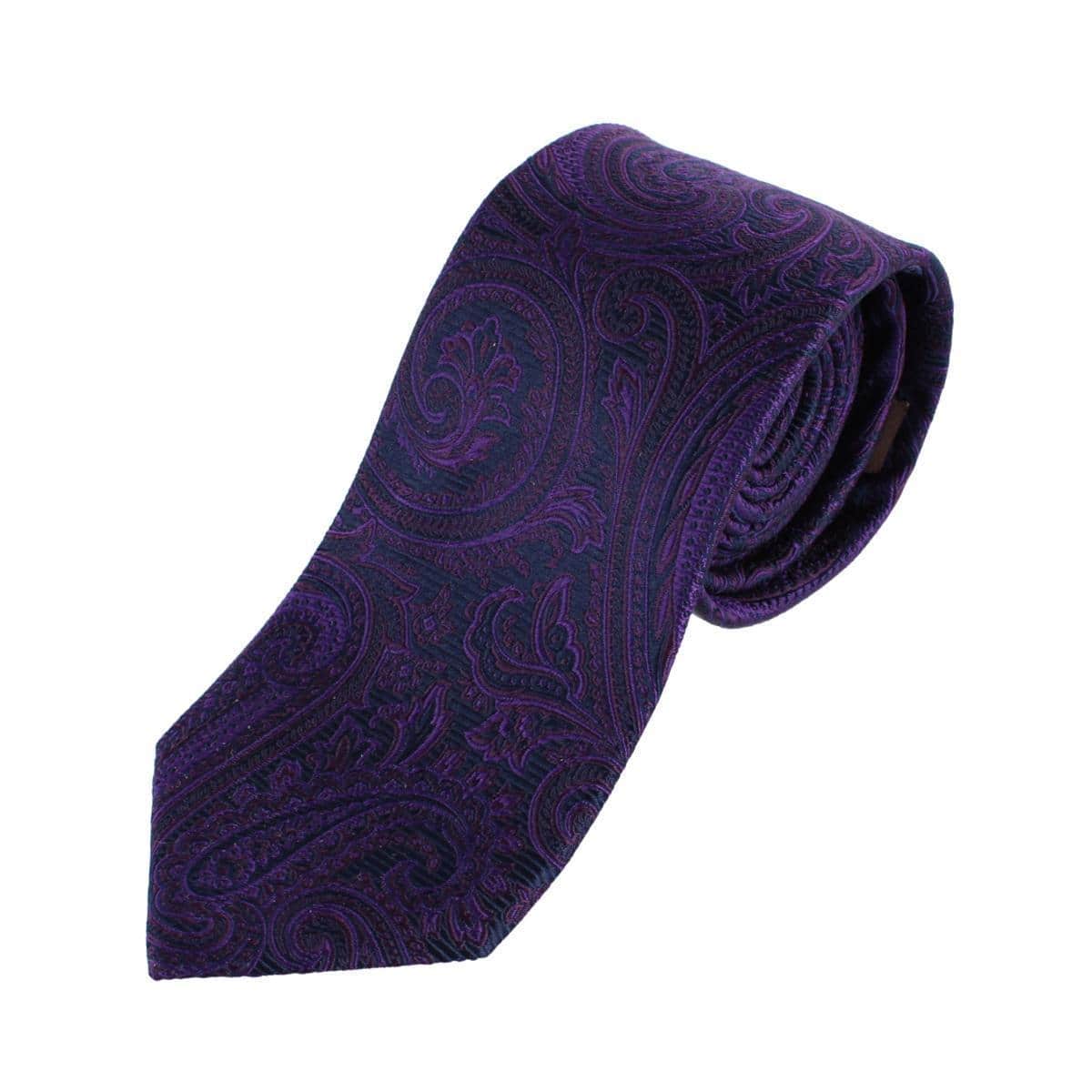 Sobee Paisley Silk Necktie and Pocket Square - Image 12