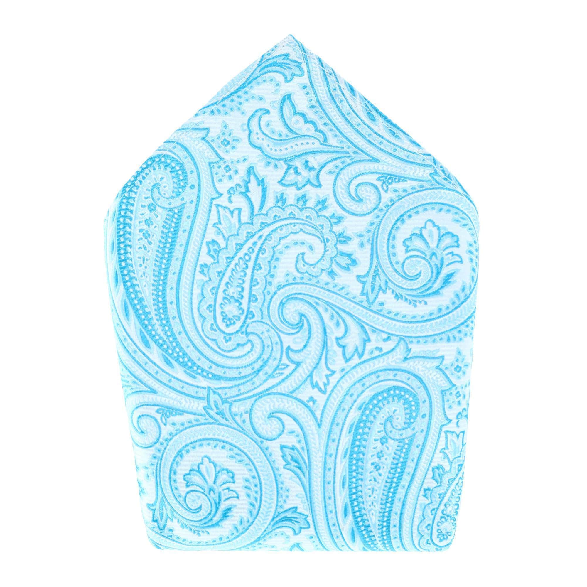 Sobee Paisley Silk Necktie and Pocket Square - Image 15